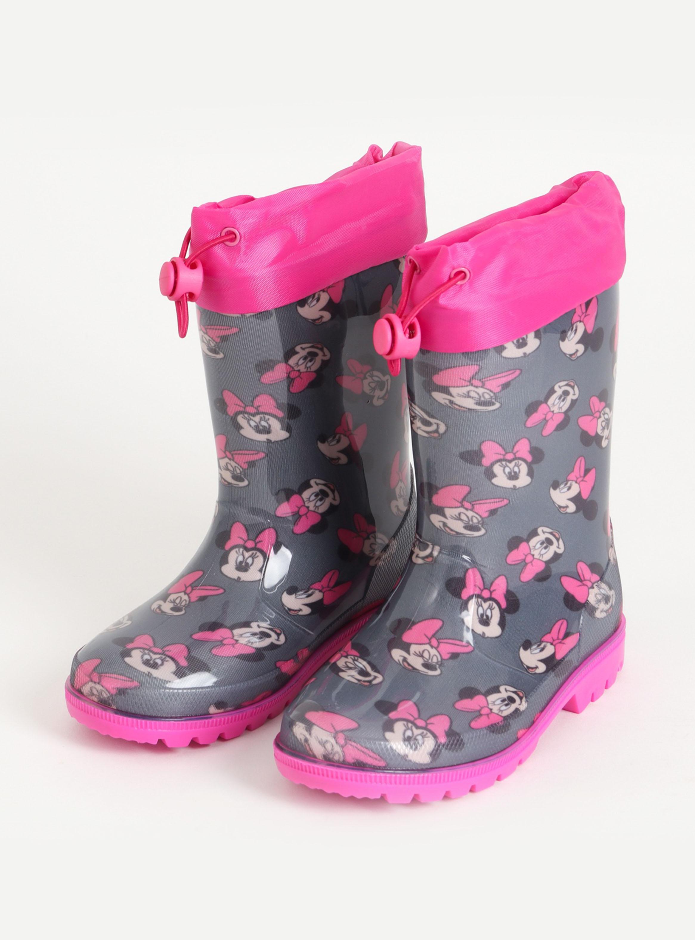 Bota de Agua Niña Full Print Minnie-2