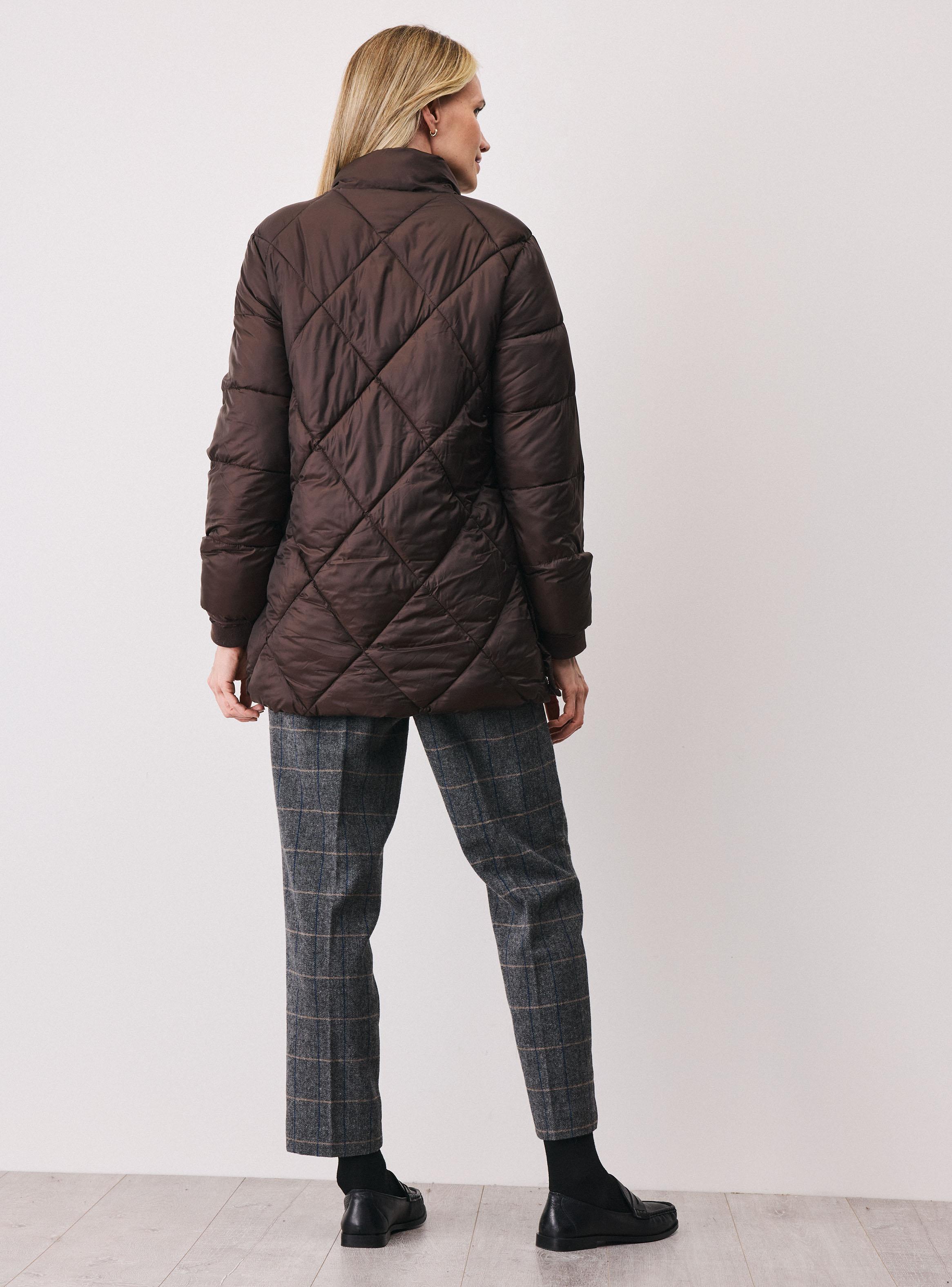 Parka Quilt Larga Botones en Costados-5