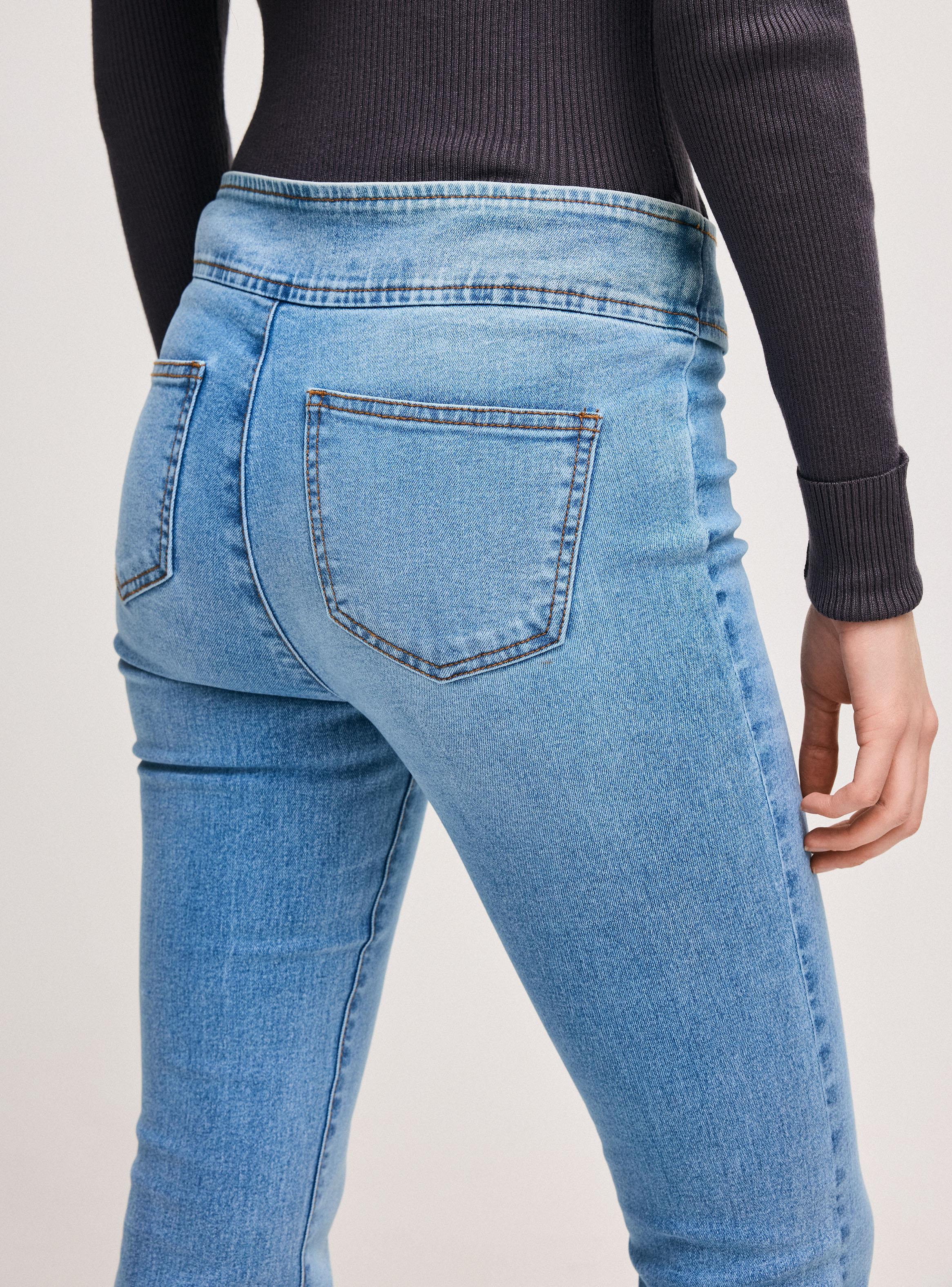 Jeans Boot Cut con Cinturón Denim-3