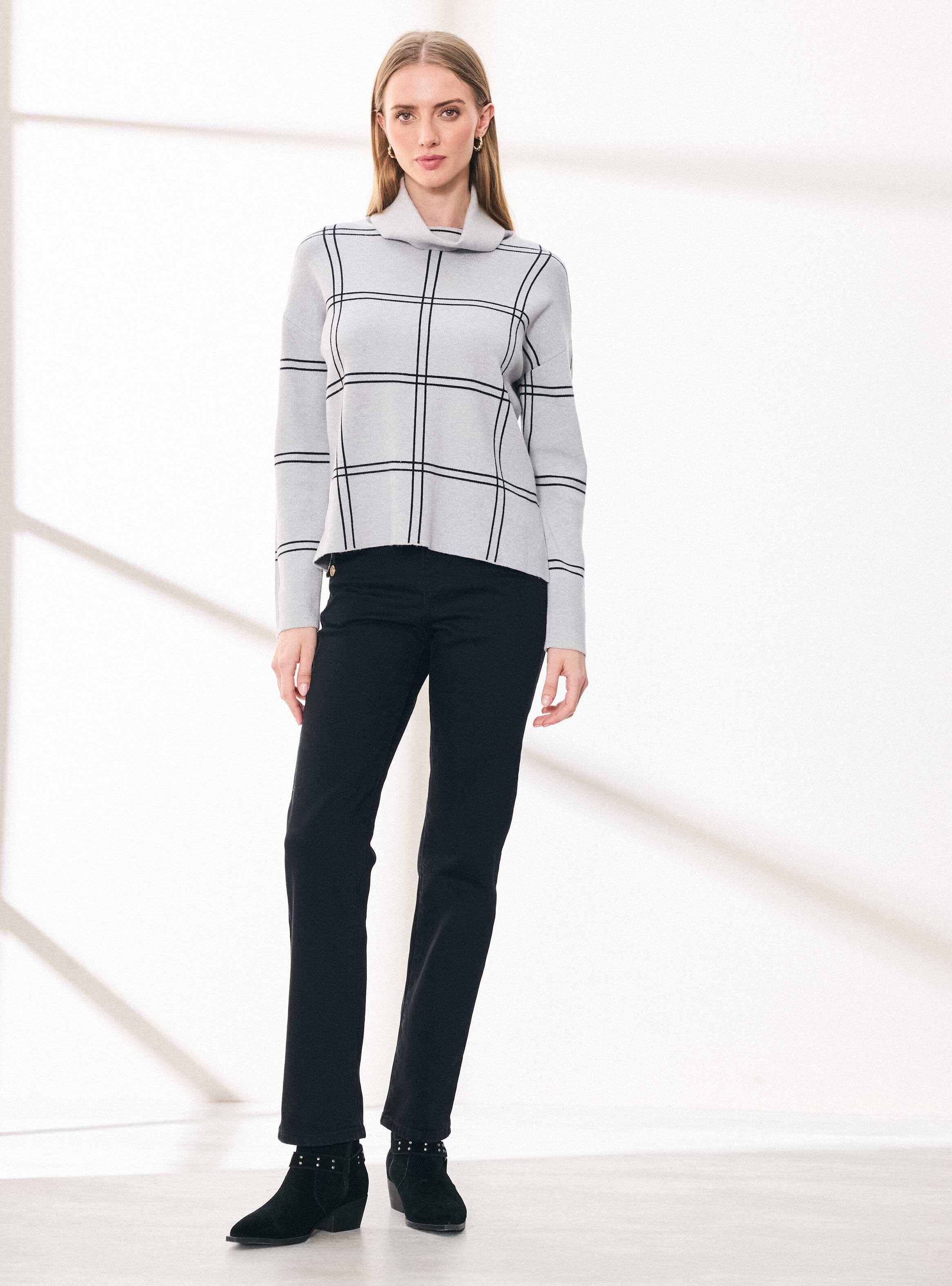 Sweater Diseño Cuadros-4