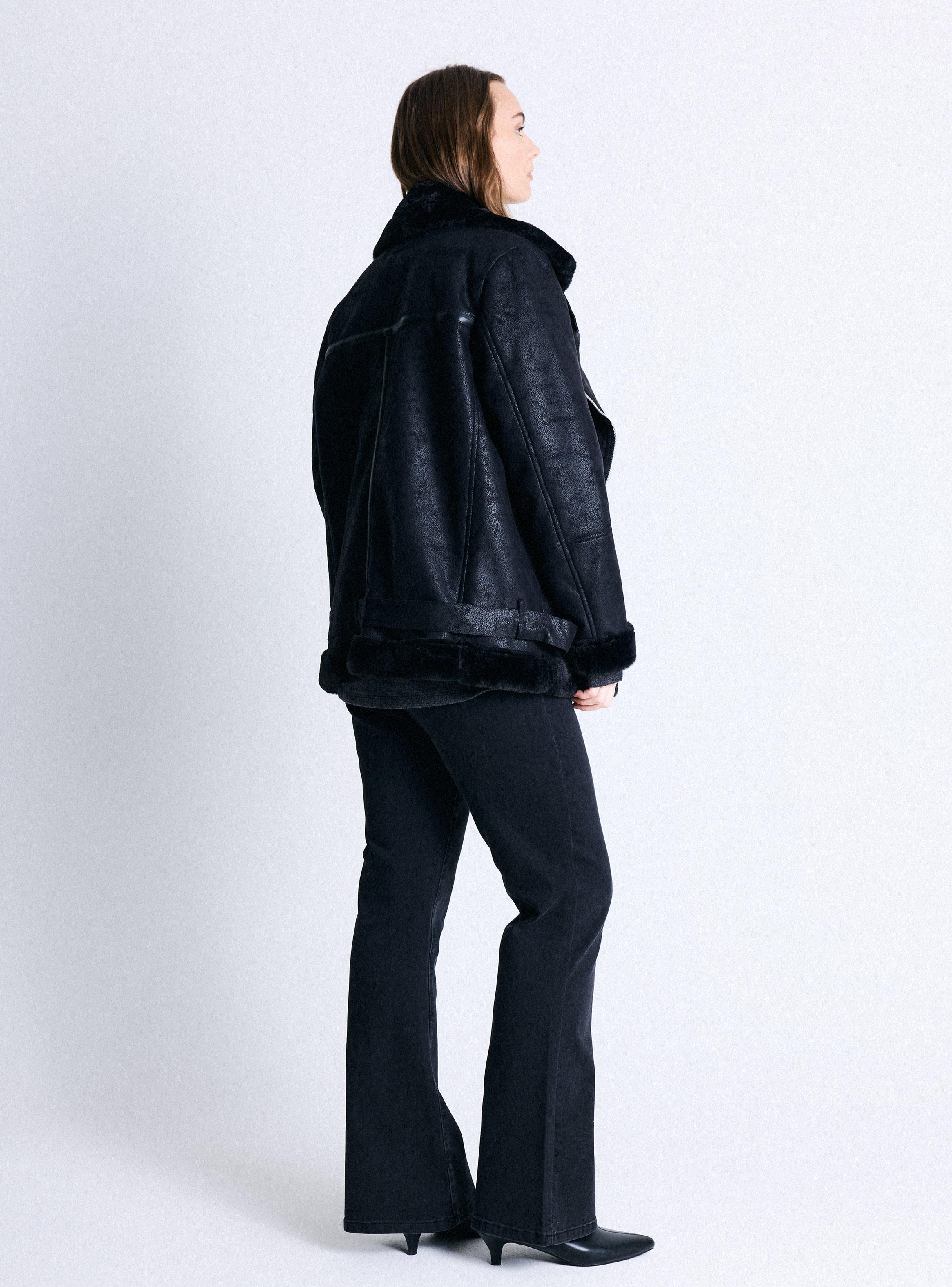 Chaqueta Biker Forrada con Chiporro-5