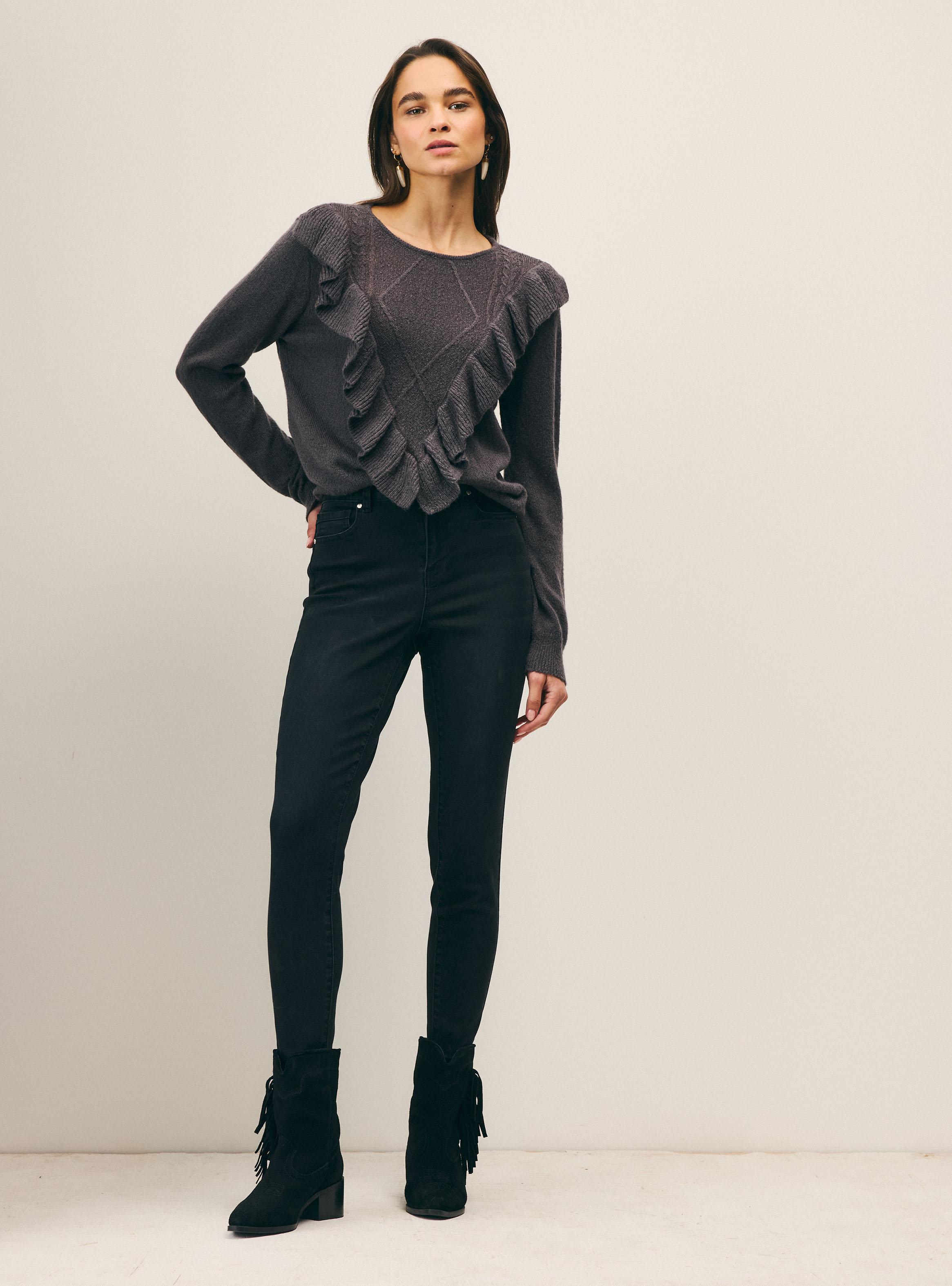 Sweater con Vuelo Frontal-4