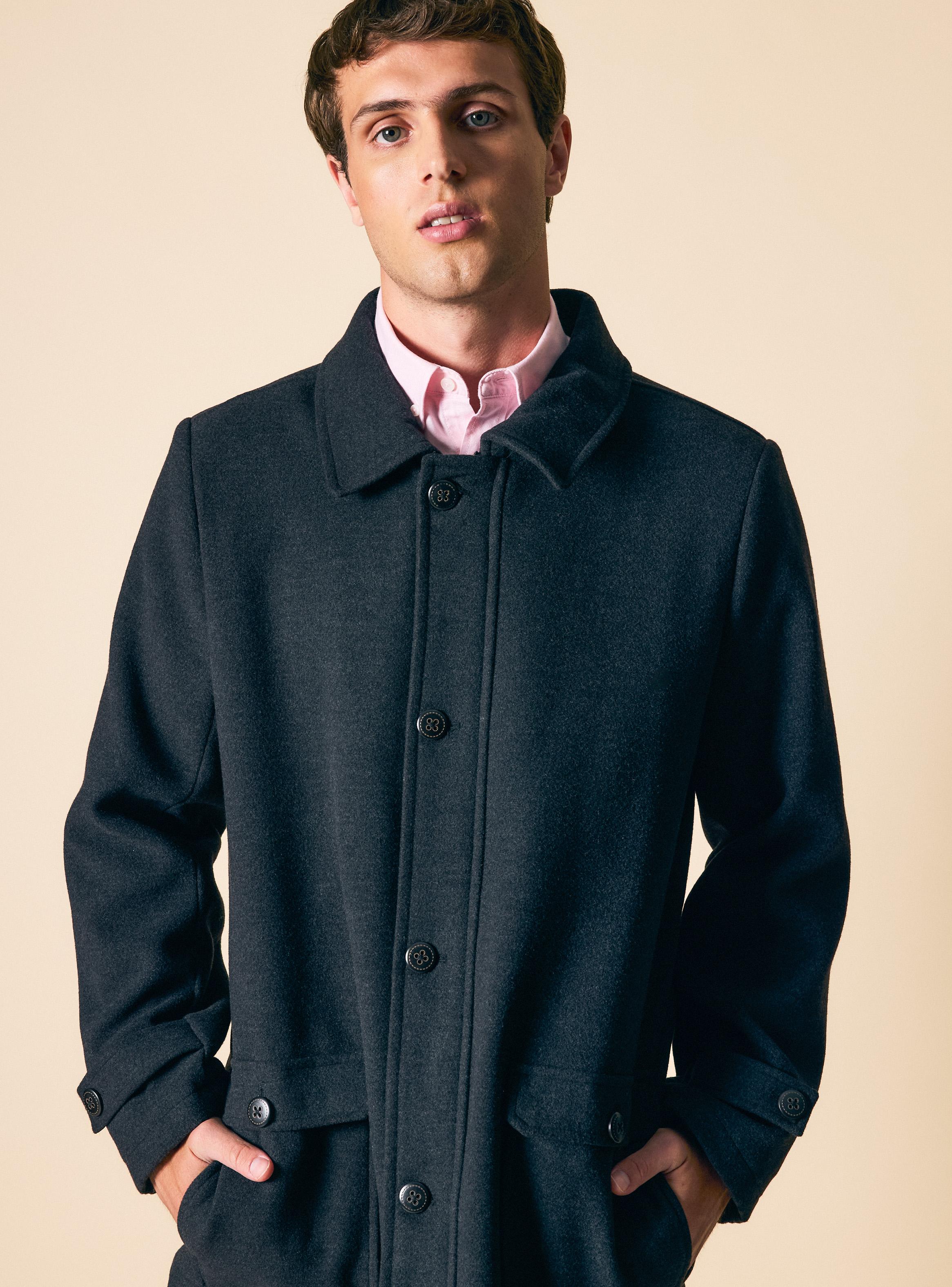 Blazer Recto Paño Liso-2