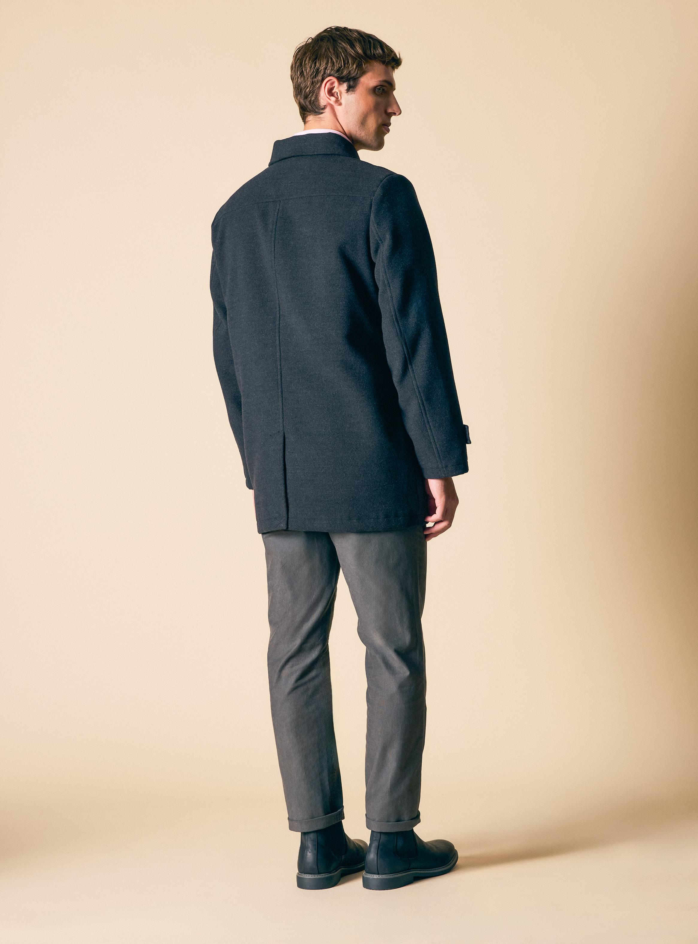 Blazer Recto Paño Liso-5