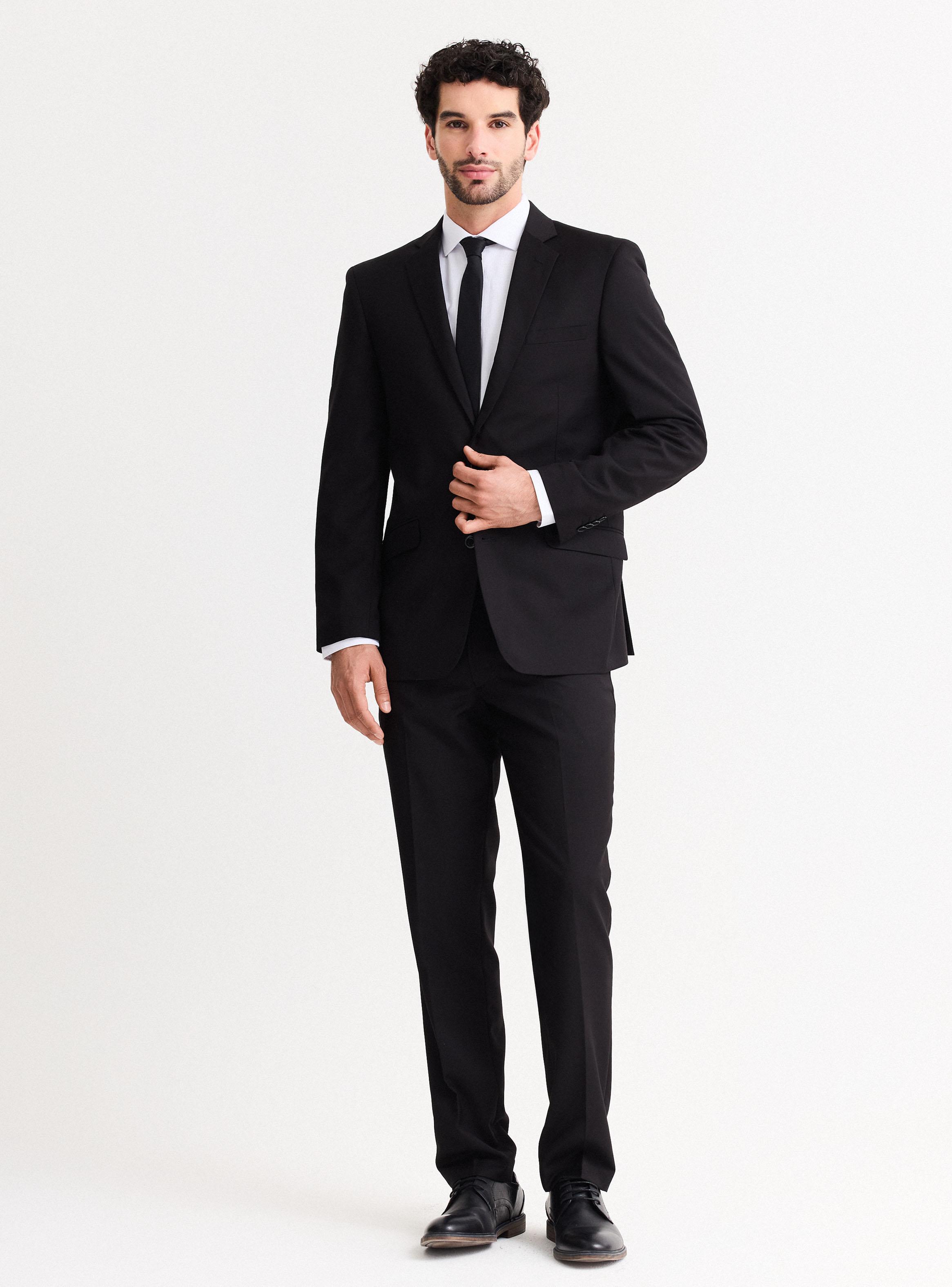 Traje Recto Liso Slim Fit-4