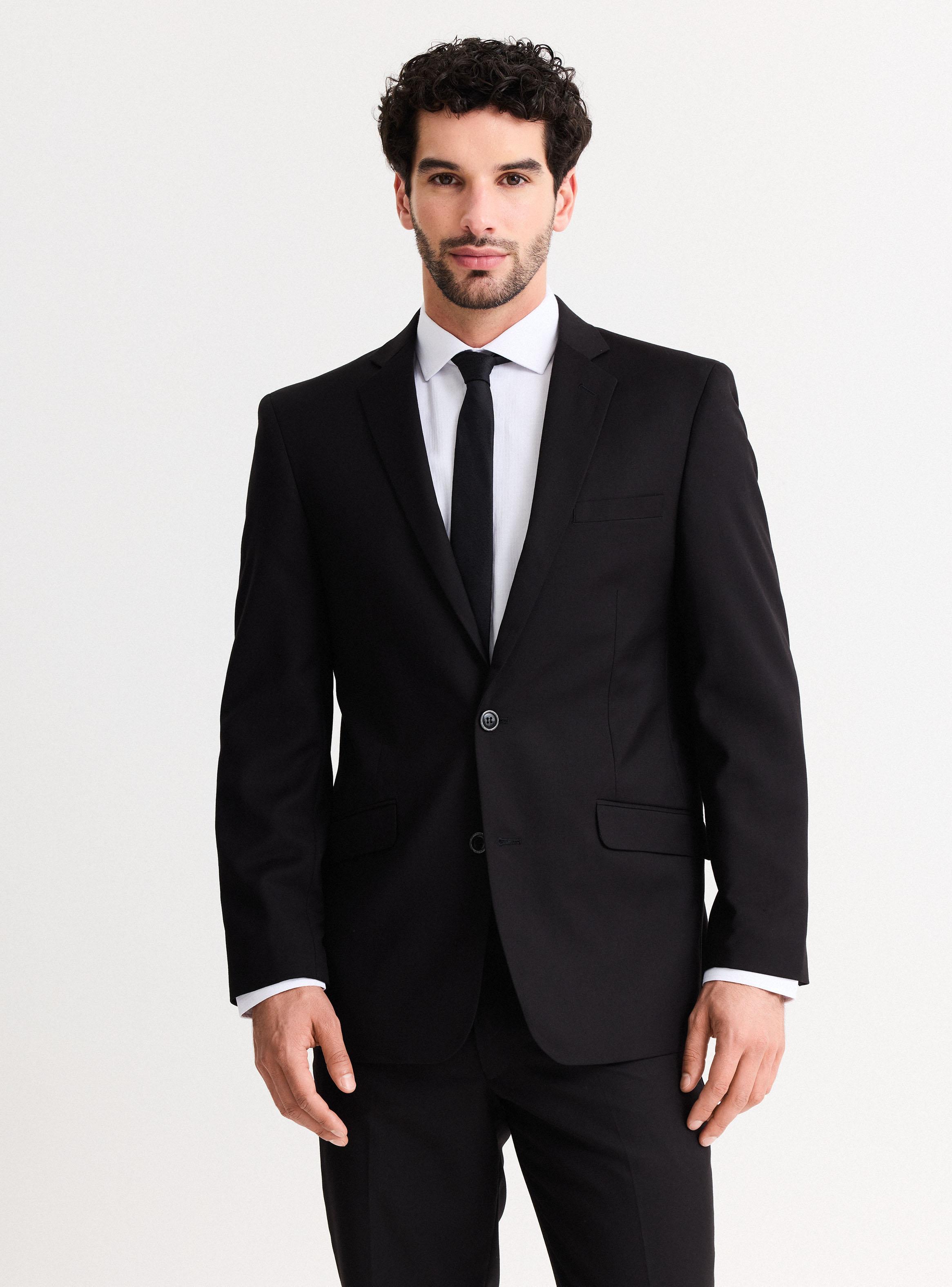 Traje Recto Liso Slim Fit-0