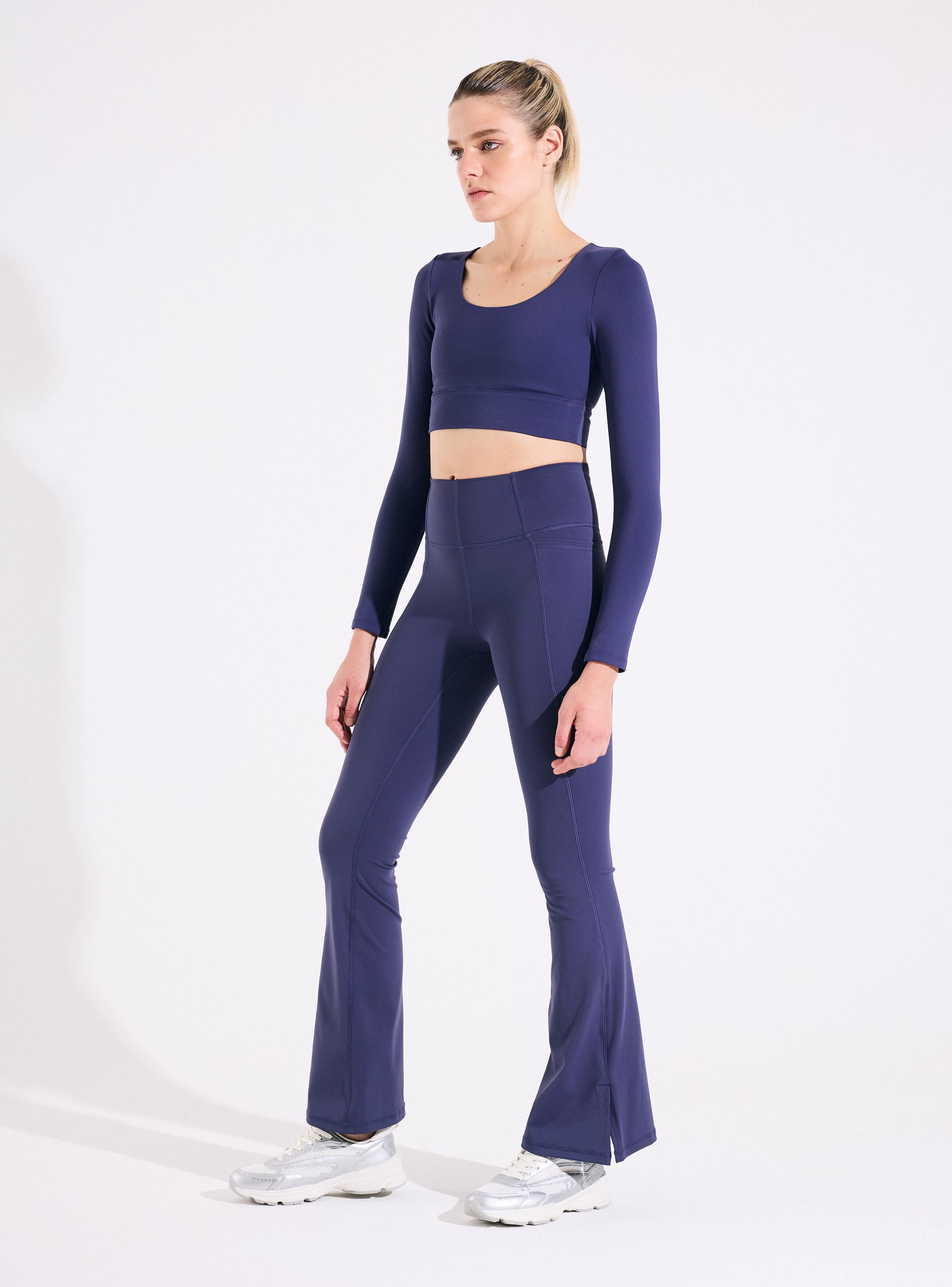 Calza Flare Pretina Alta Sculpt-4