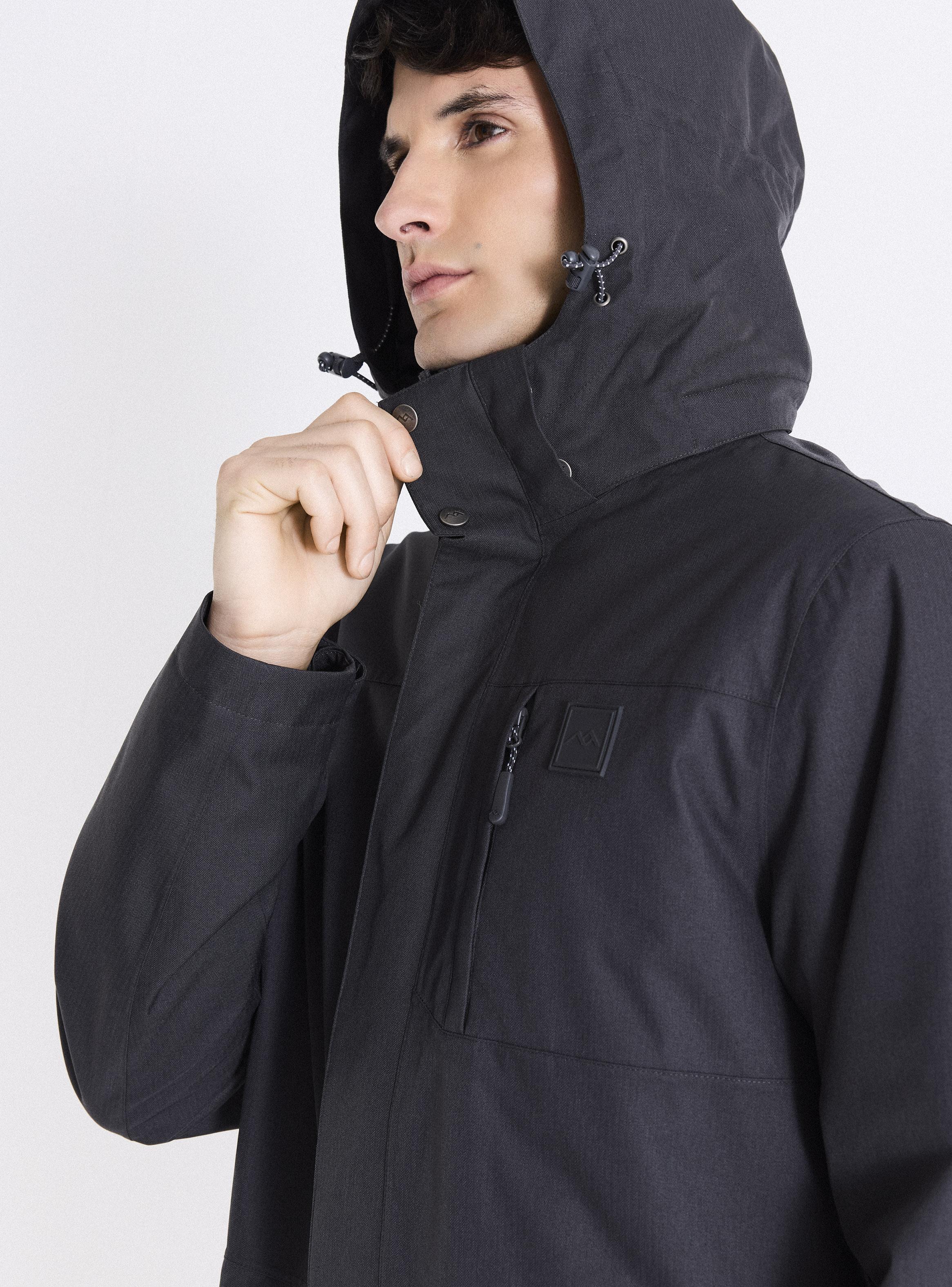 Parka Chaqueta Resistente al Agua-3