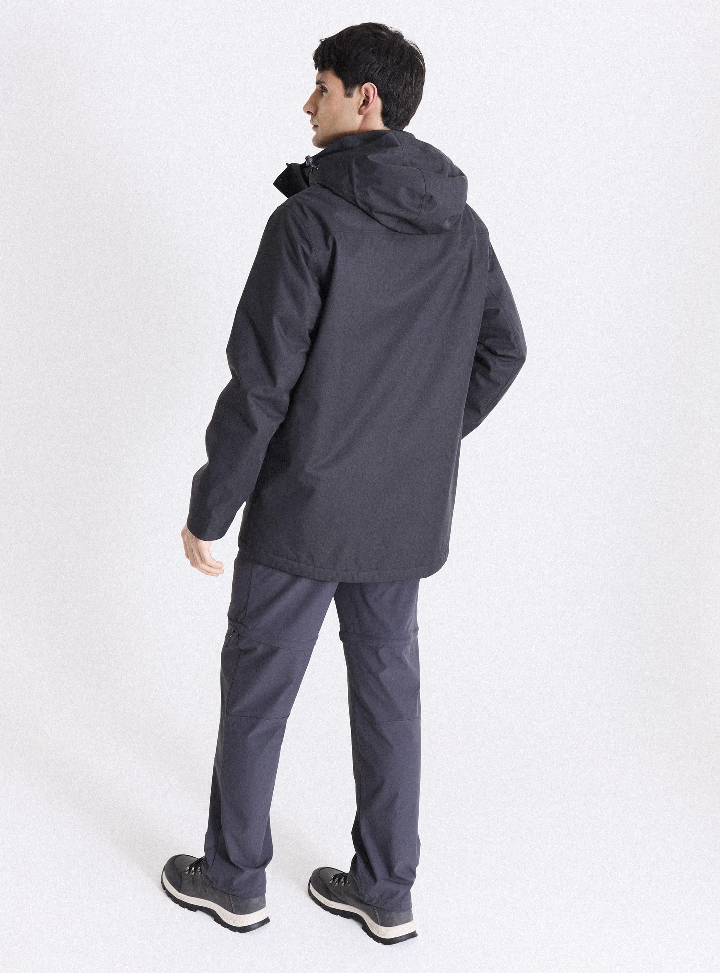 Parka Chaqueta Resistente al Agua-5