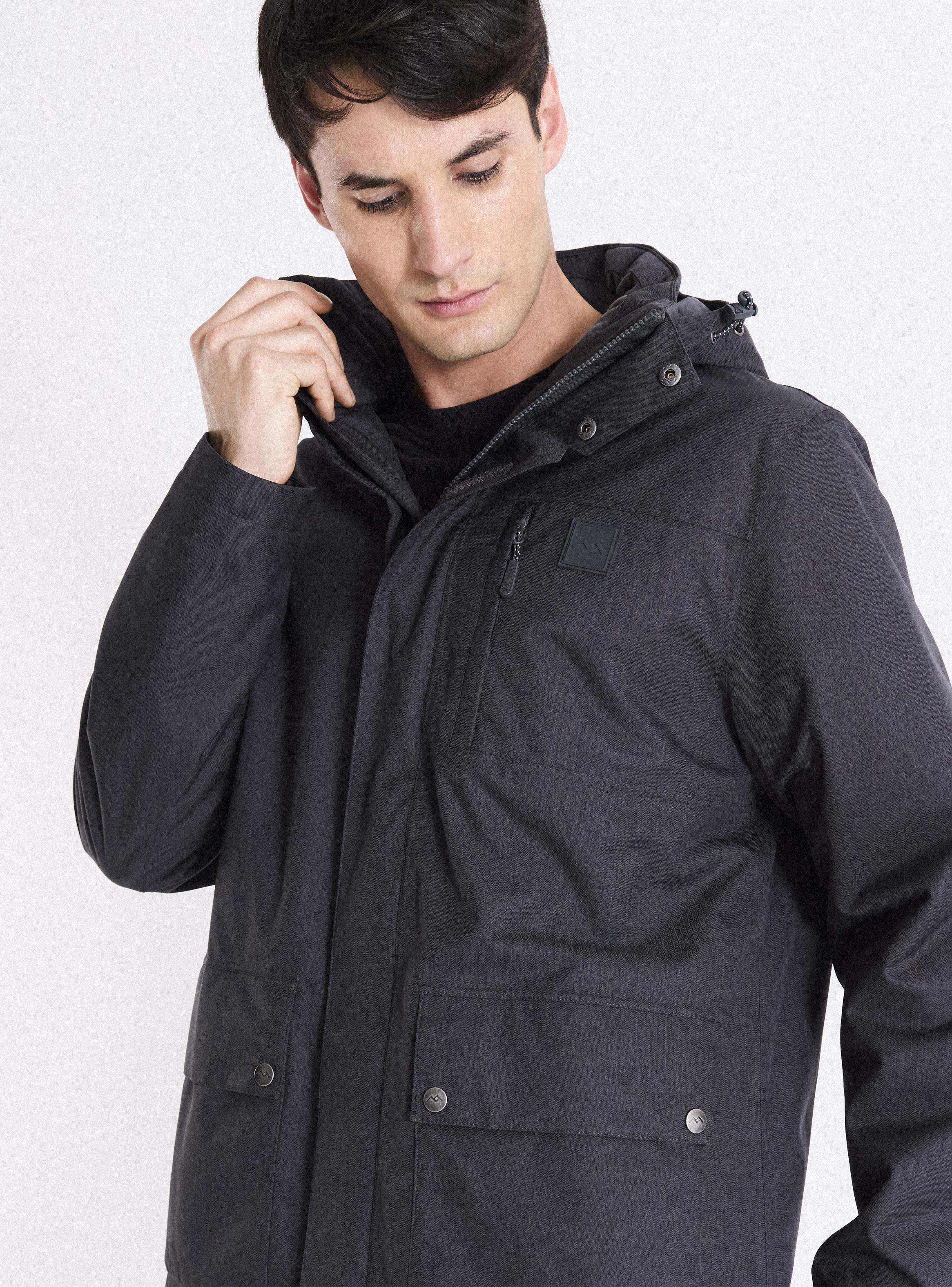 Parka Chaqueta Resistente al Agua-2
