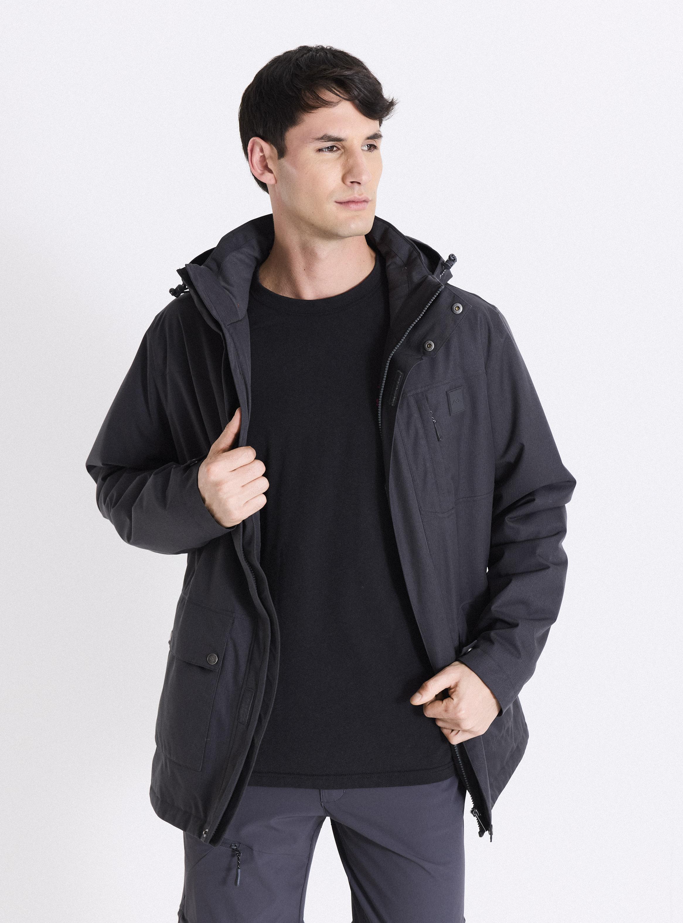 Parka Chaqueta Resistente al Agua-0