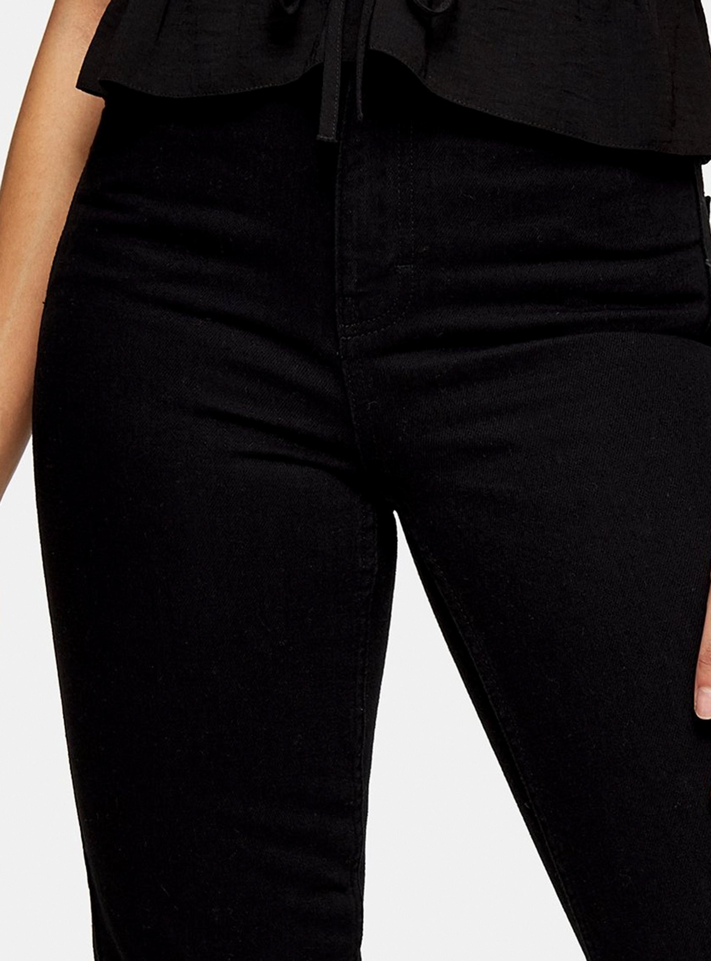 Jeans Topshop Black Mom Tapered Jeans Largo 32 Topshop-2