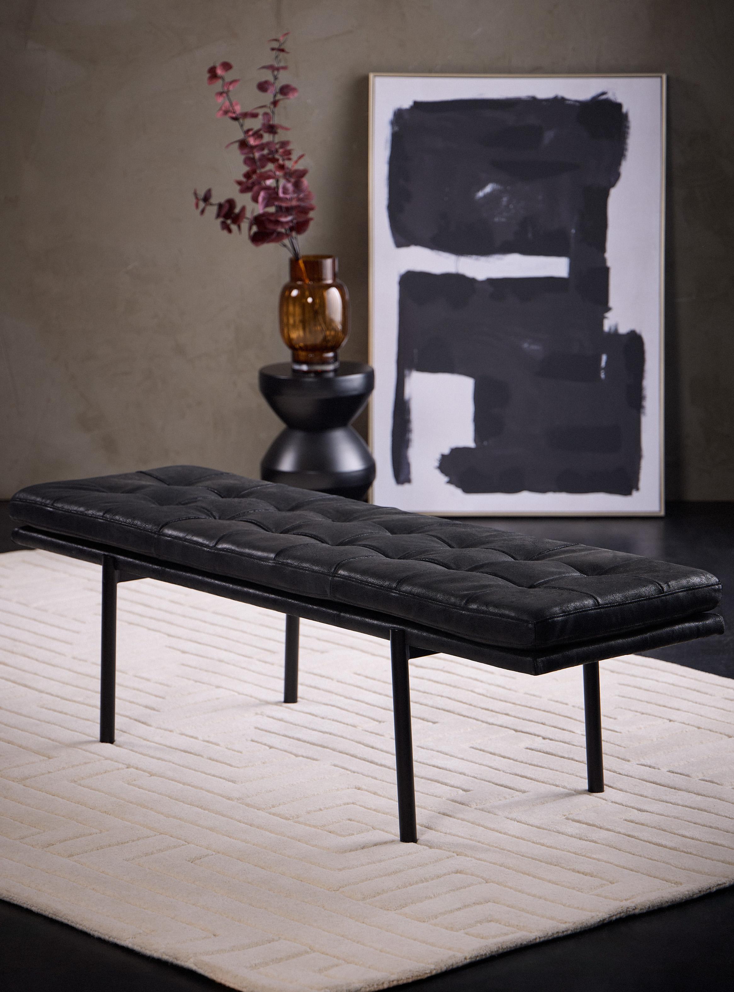 Banqueta Park Cuero 150 cm-6