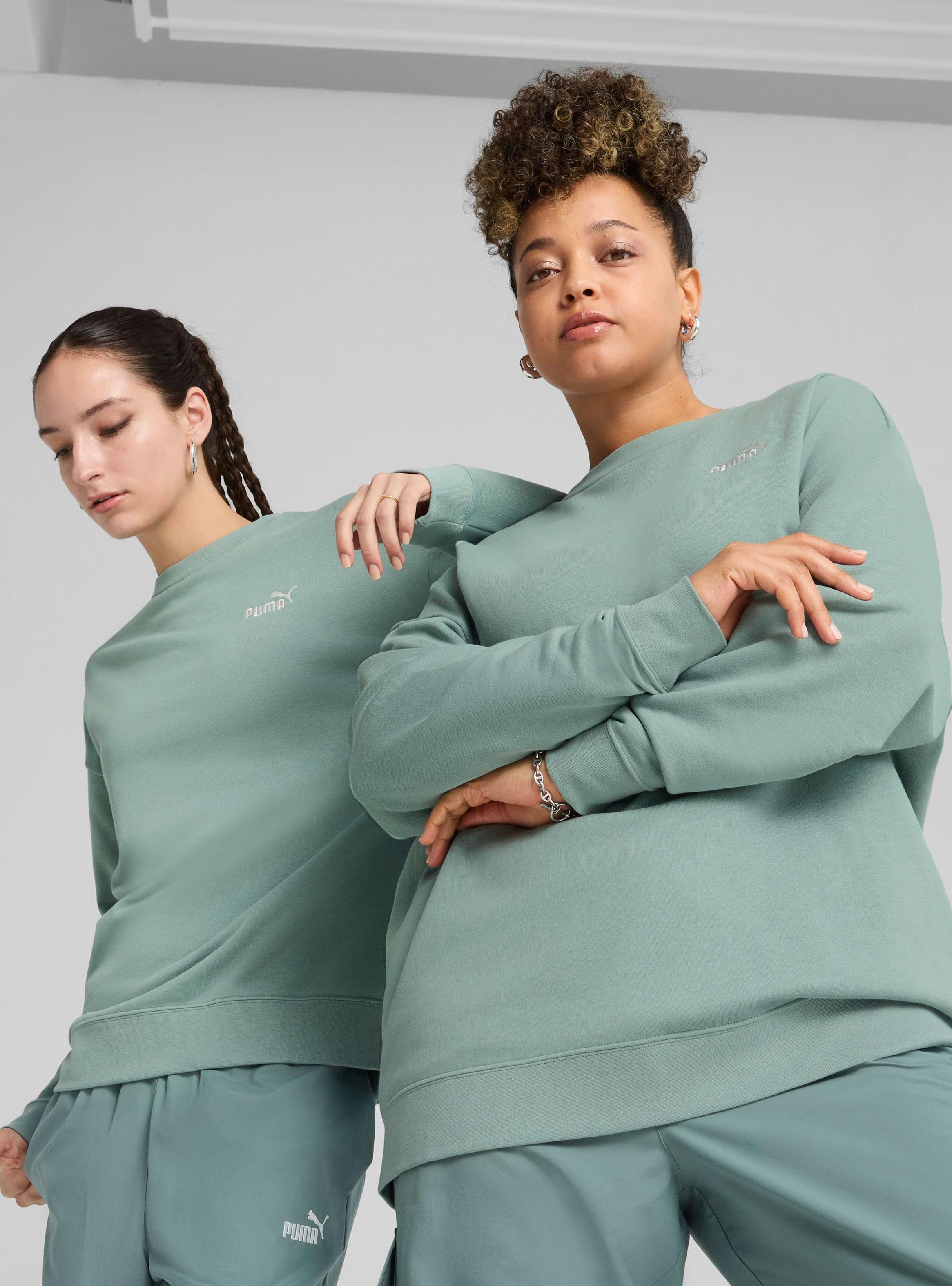 Polerón ESS- Small Logo Relaxed Crew Tr-0