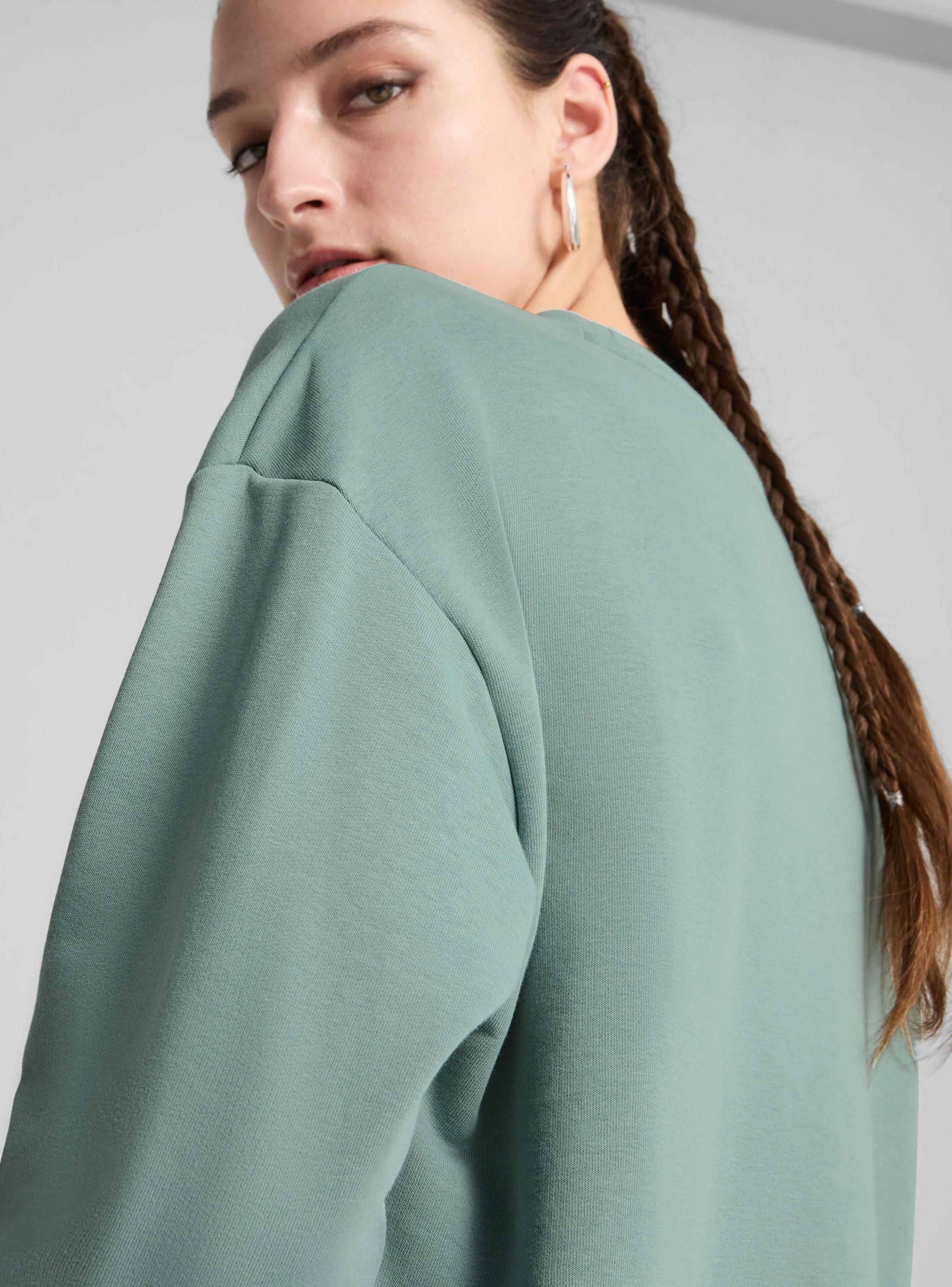 Polerón ESS- Small Logo Relaxed Crew Tr-2