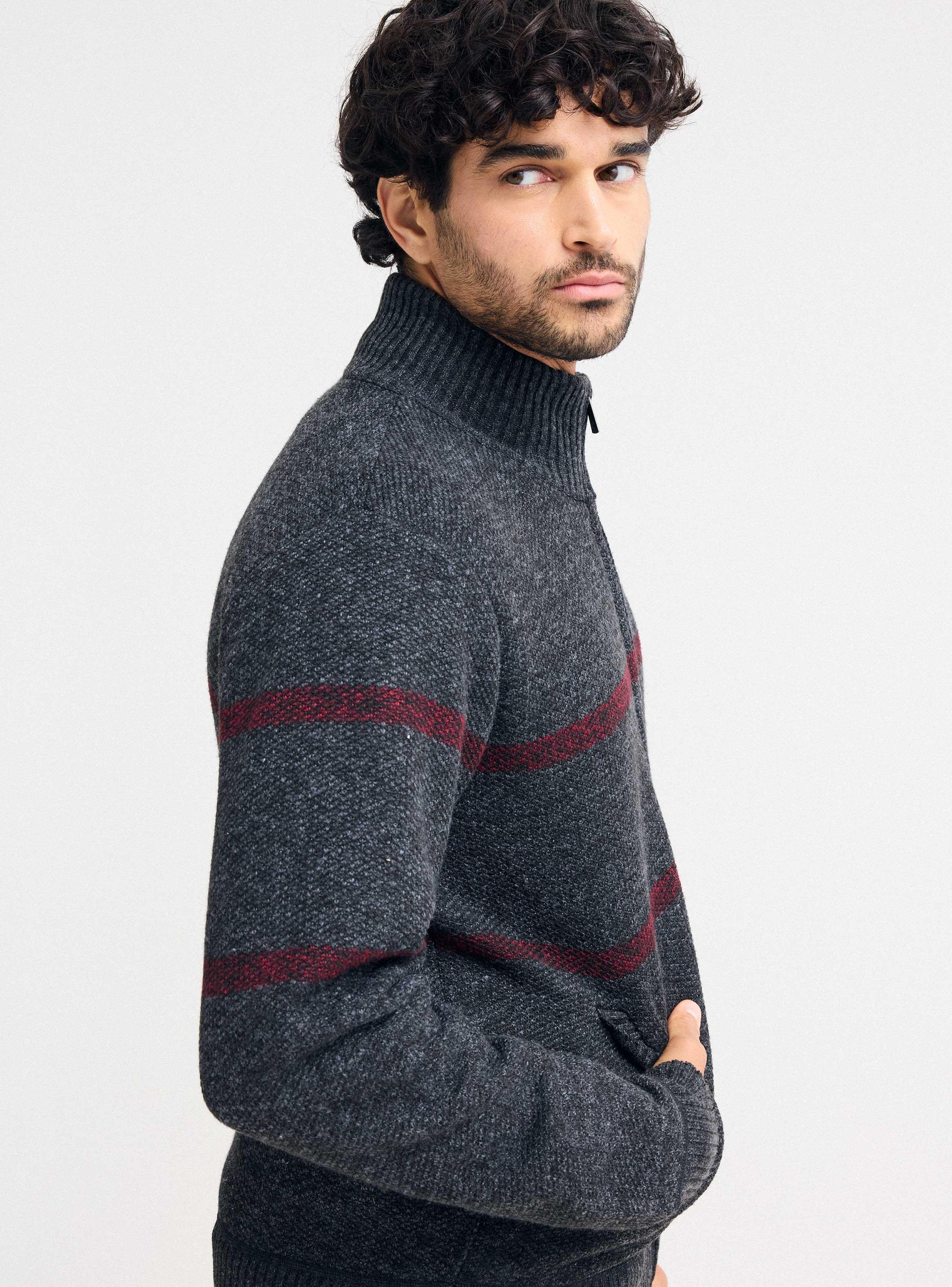 Sweater Bloques Fullzip-3