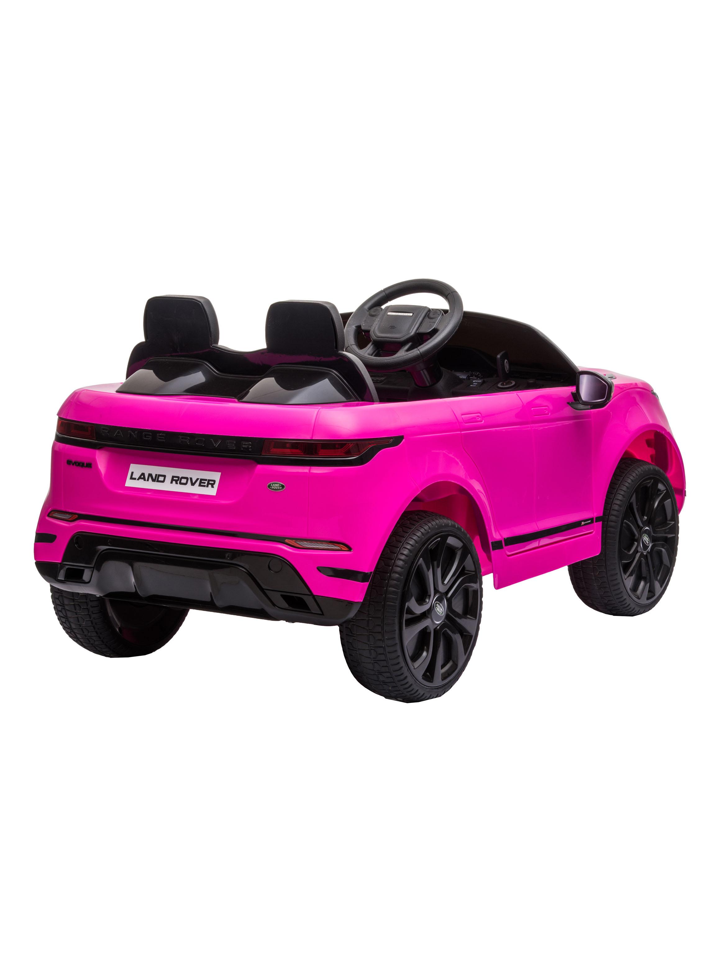 Auto a Batería Range Rover Evoque Rosado-2