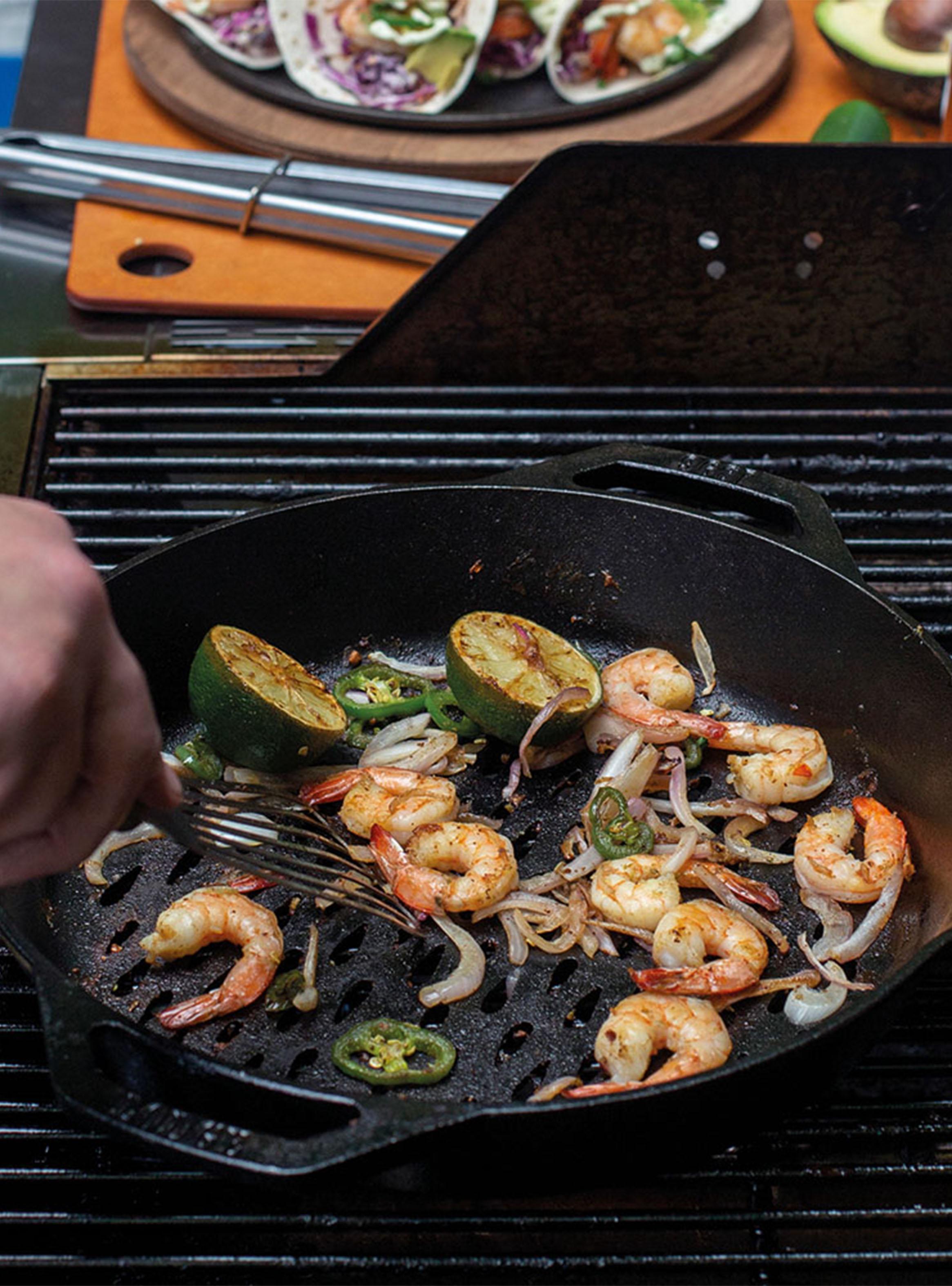 Canasta para Parrilla Doble Asa 30 cm-3