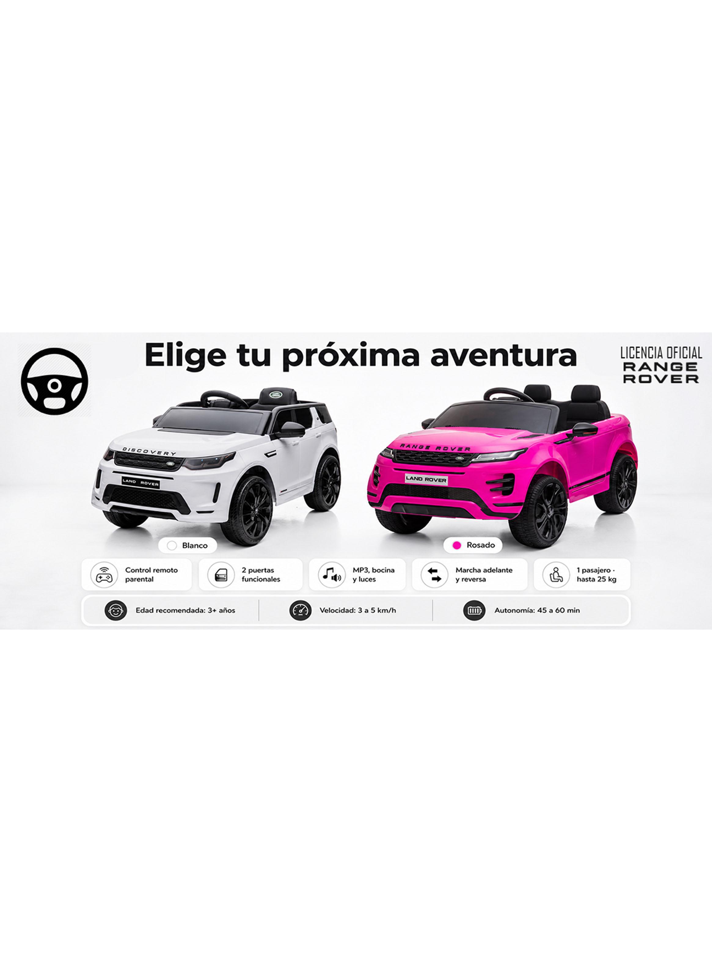 Auto Batería 12V Land Rover Discovery Blanco-3