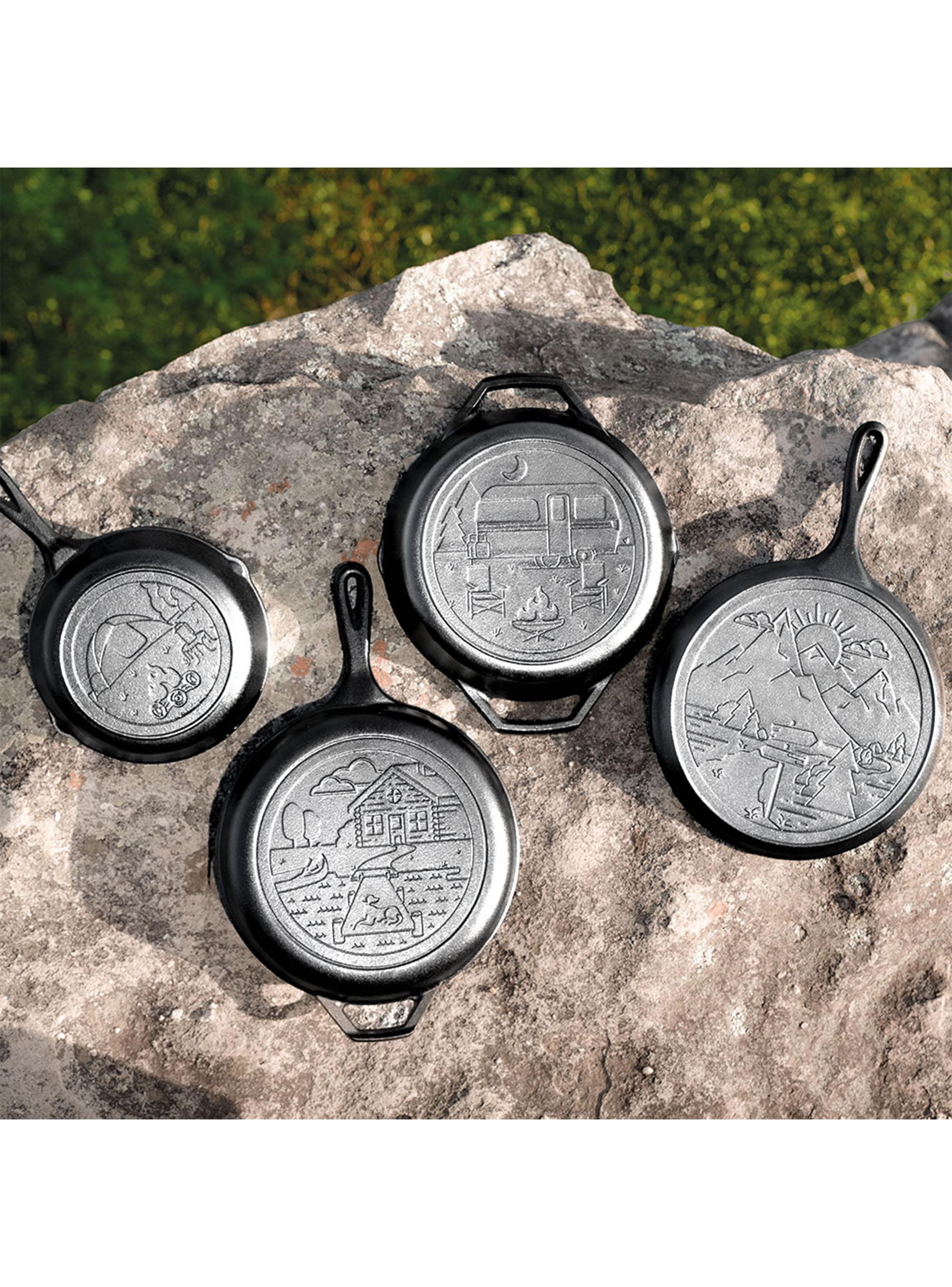 Plancha Montaña Wanderlust Hierro Fundido 27 cm-2