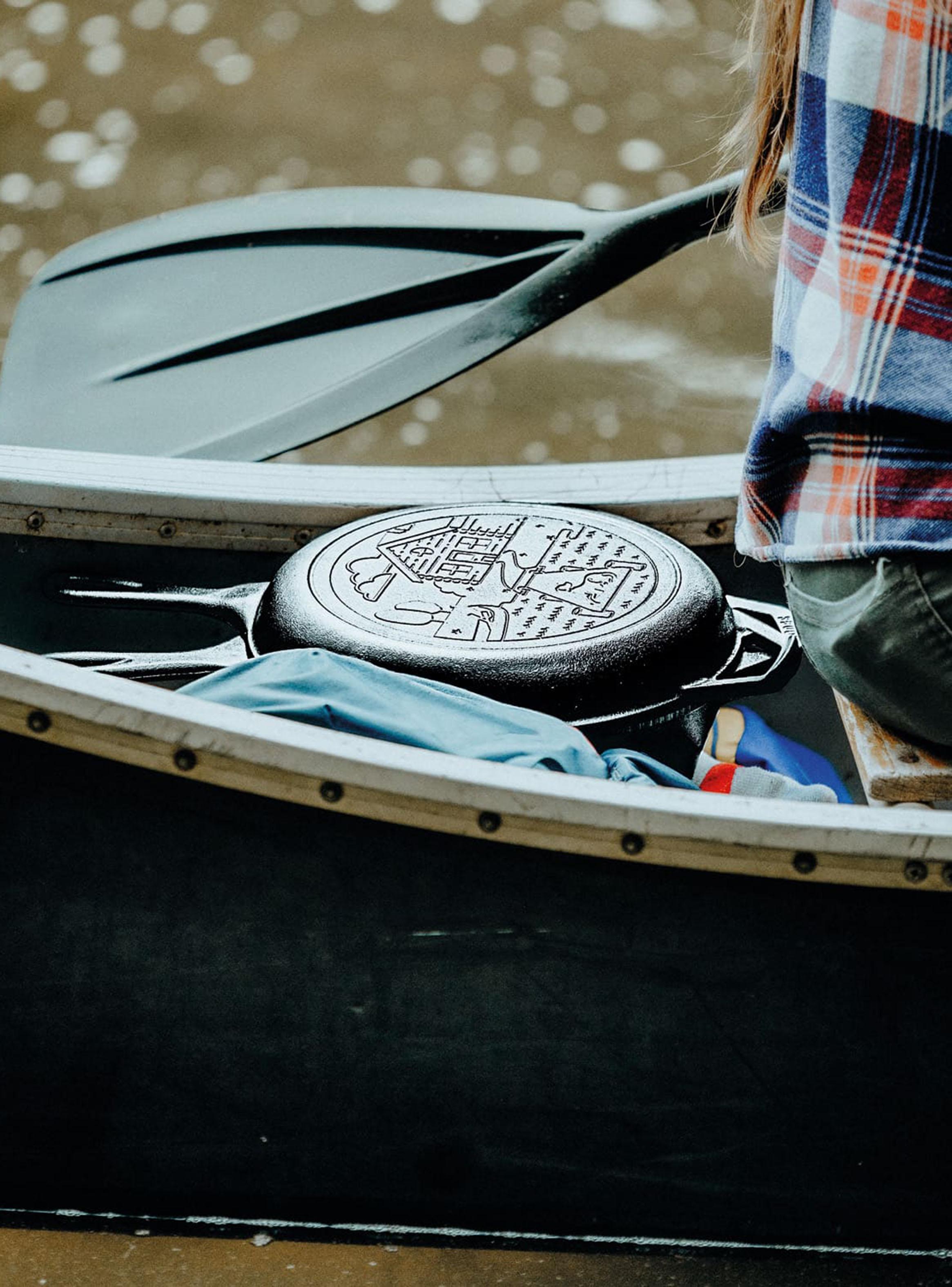 Juego de Sártenes Cabaña Wanderlust Hierro Fundido 3 Litros-3