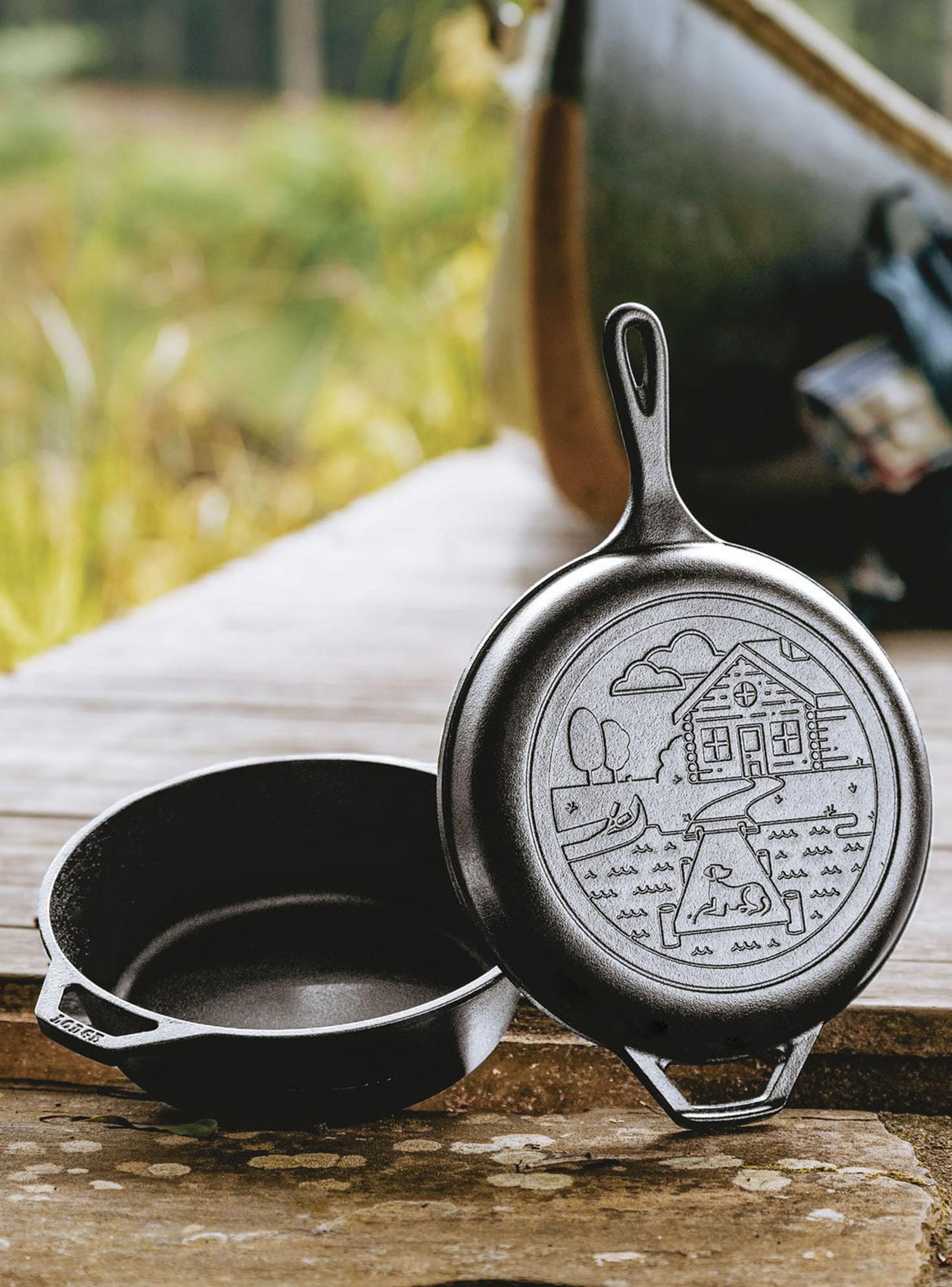 Juego de Sártenes Cabaña Wanderlust Hierro Fundido 3 Litros-4