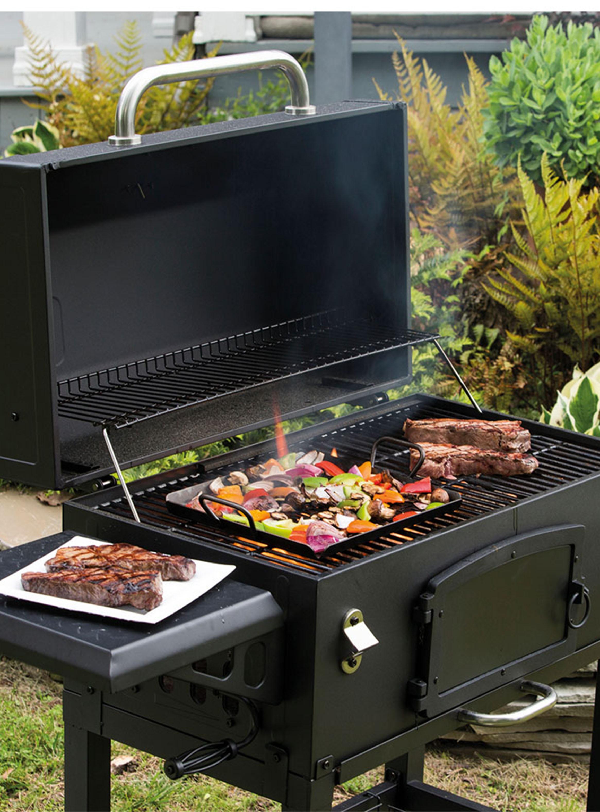 Sartén para Parrilla Acero Carbono Cuadrada 30 cm-4