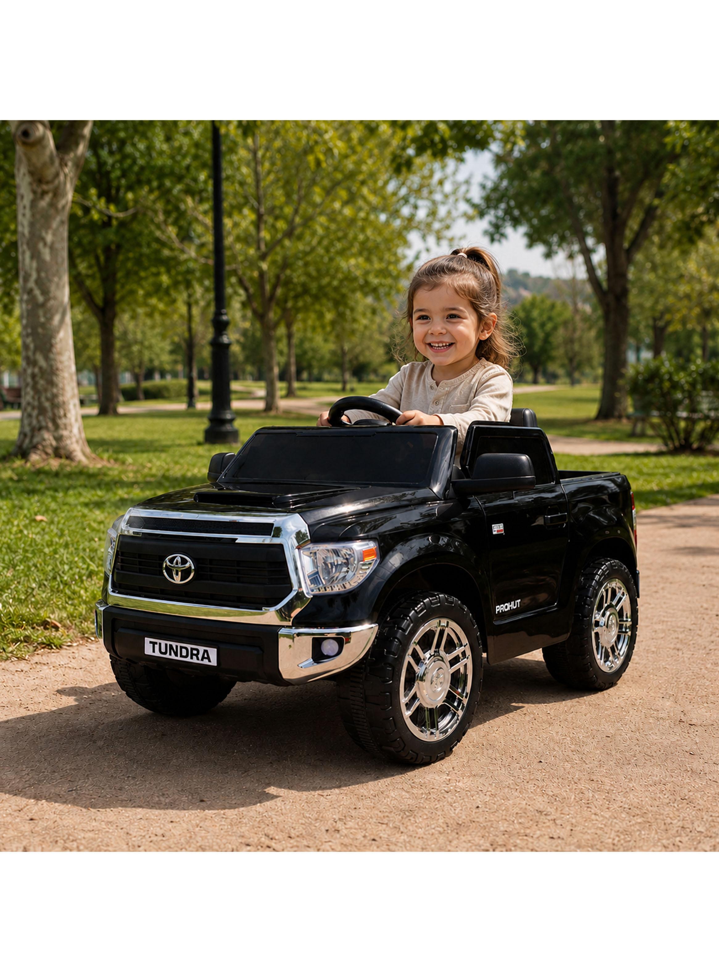 Auto a Batería Toyota Tundra Negro-5