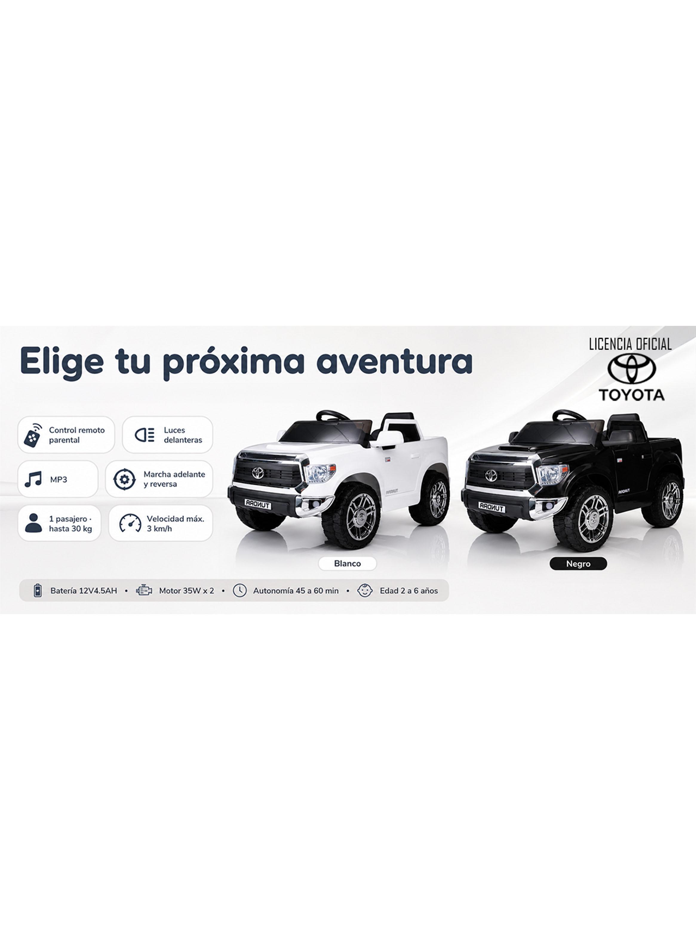 Auto a Batería Toyota Tundra Negro-3