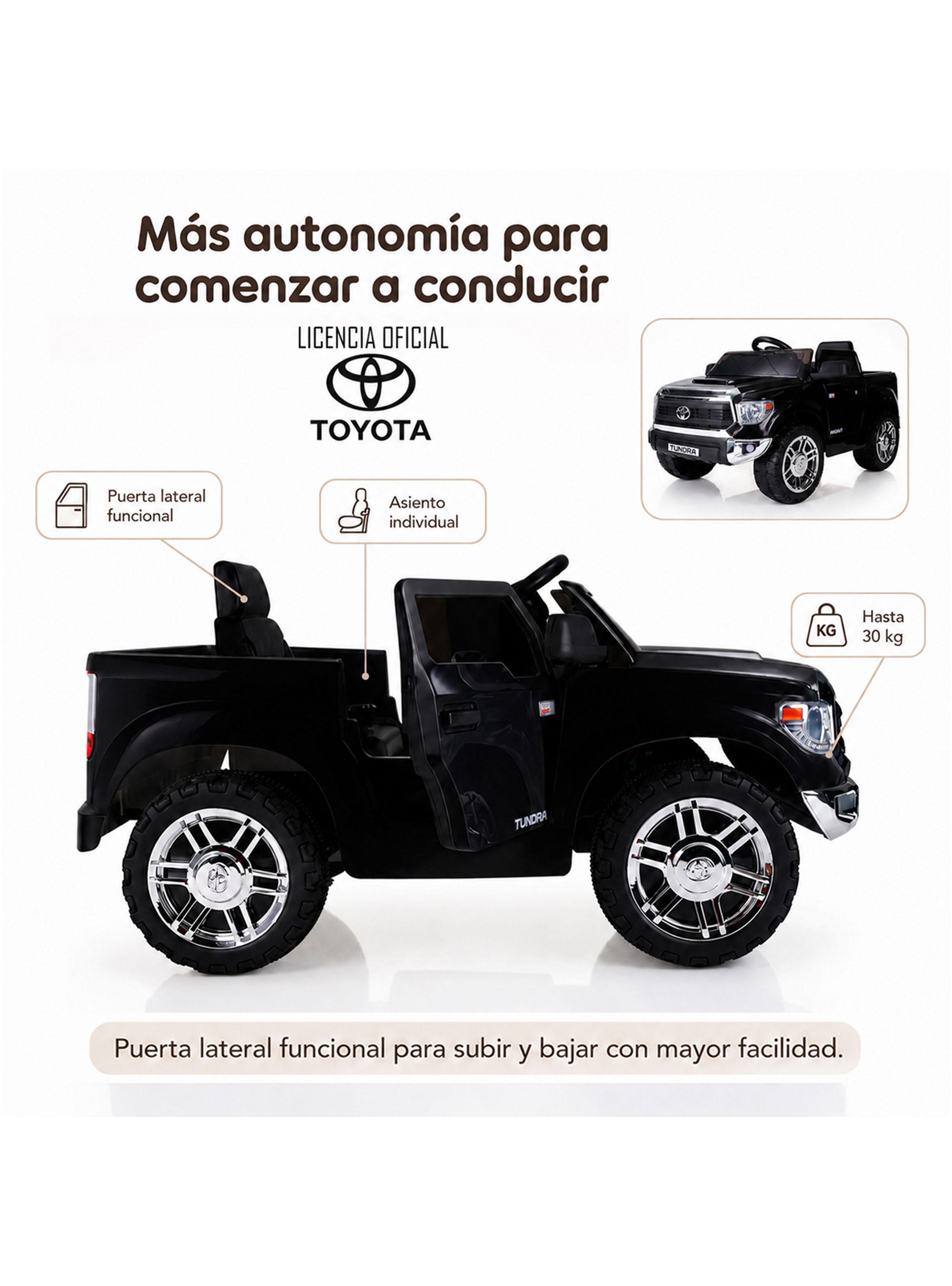 Auto a Batería Toyota Tundra Negro-4