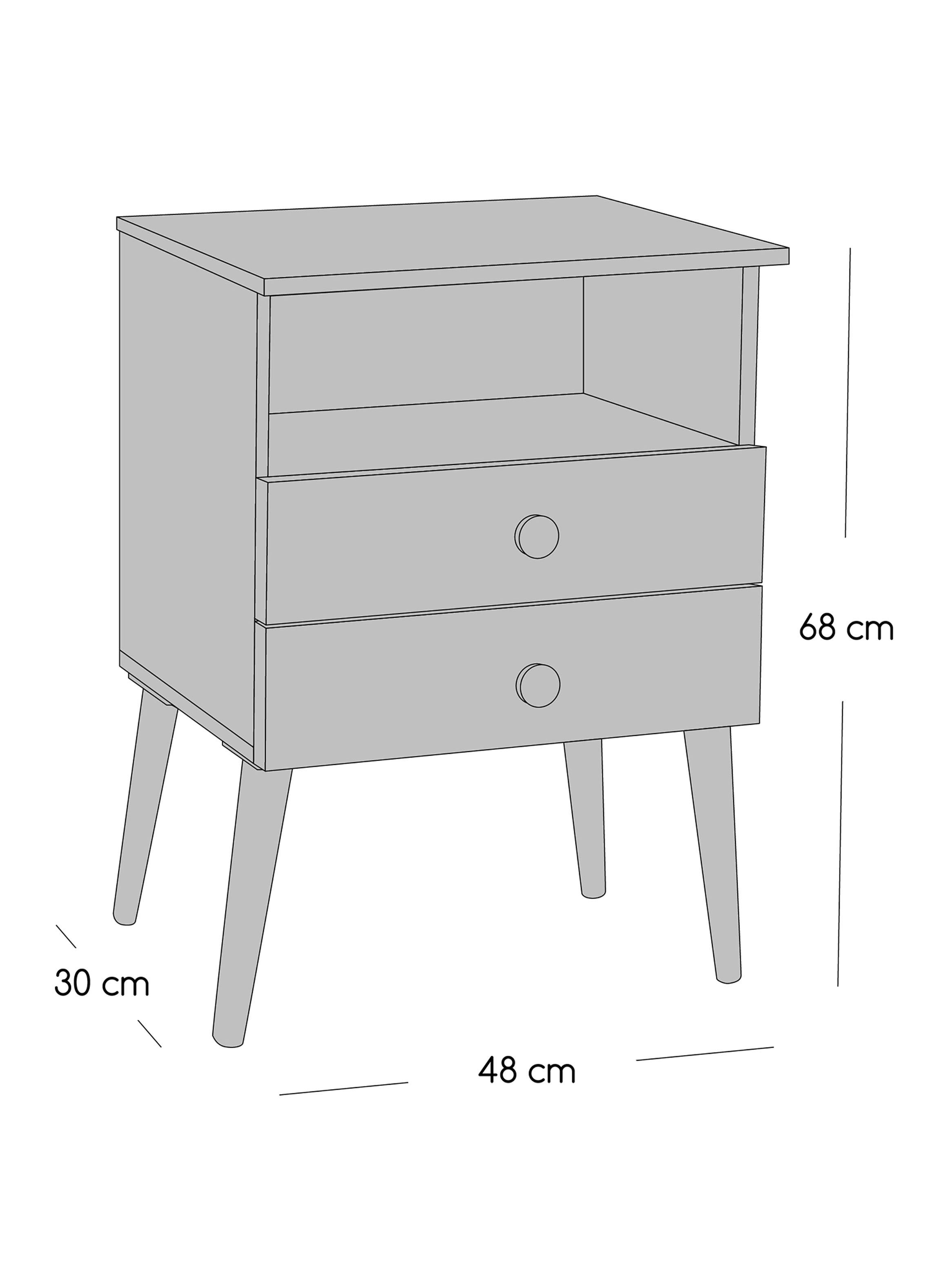 Cama Europea Everest Copper King + Respaldo Merci + Velador Malaga Grey-2