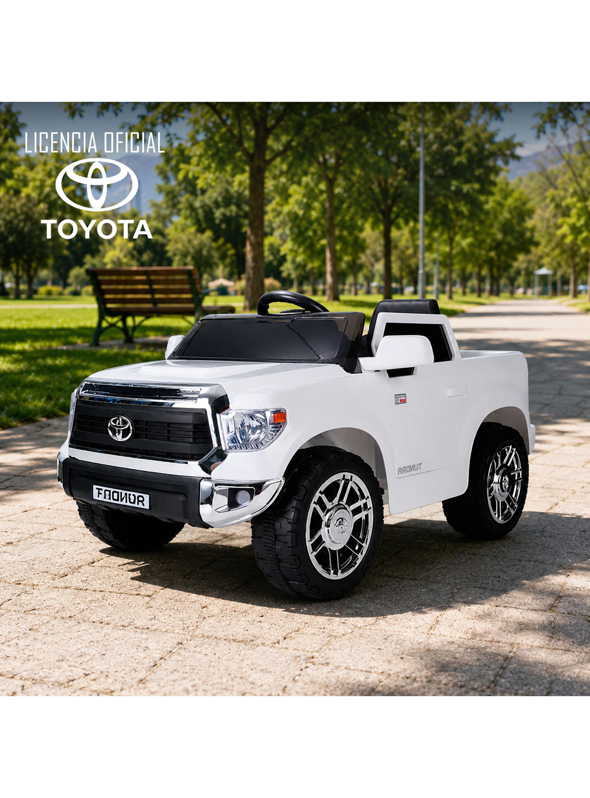 Auto a Batería Toyota Tundra Blanco-6