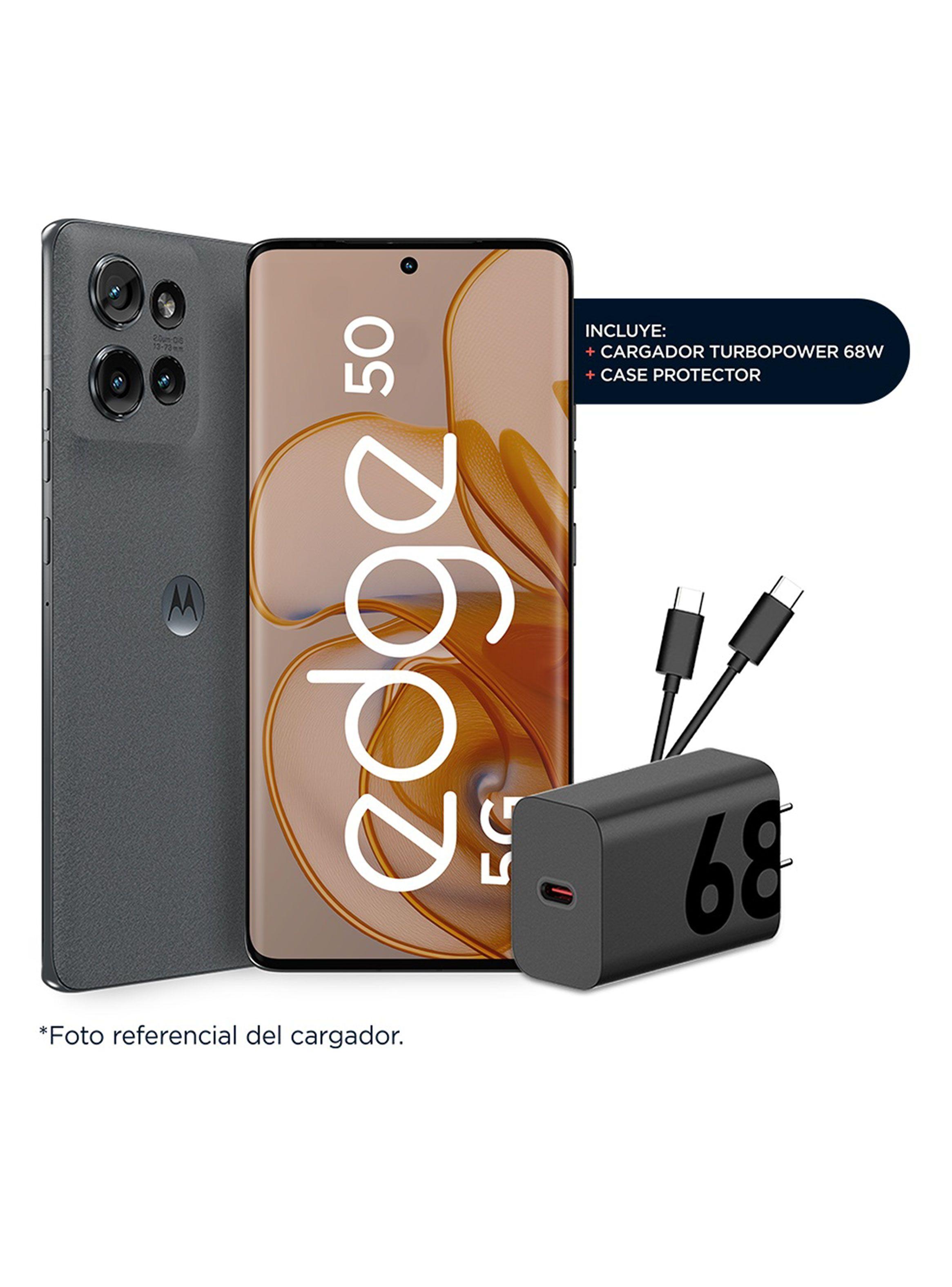 Smartphone Edge 50 256GB 6.7" Gris Carbon Liberado-1