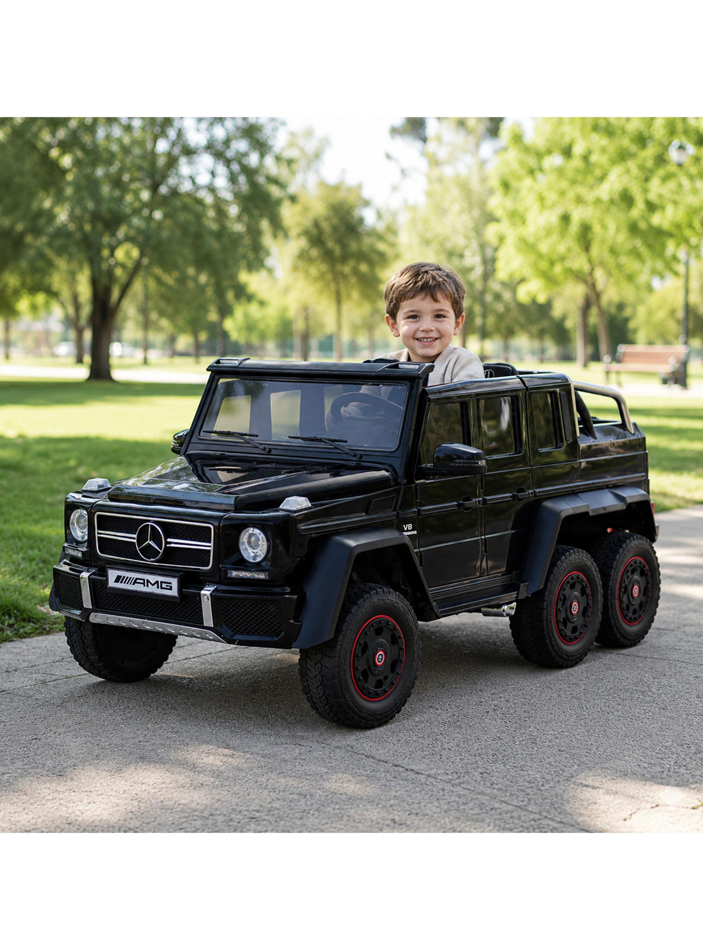 Auto a Batería Mercedes G63 Negro-4