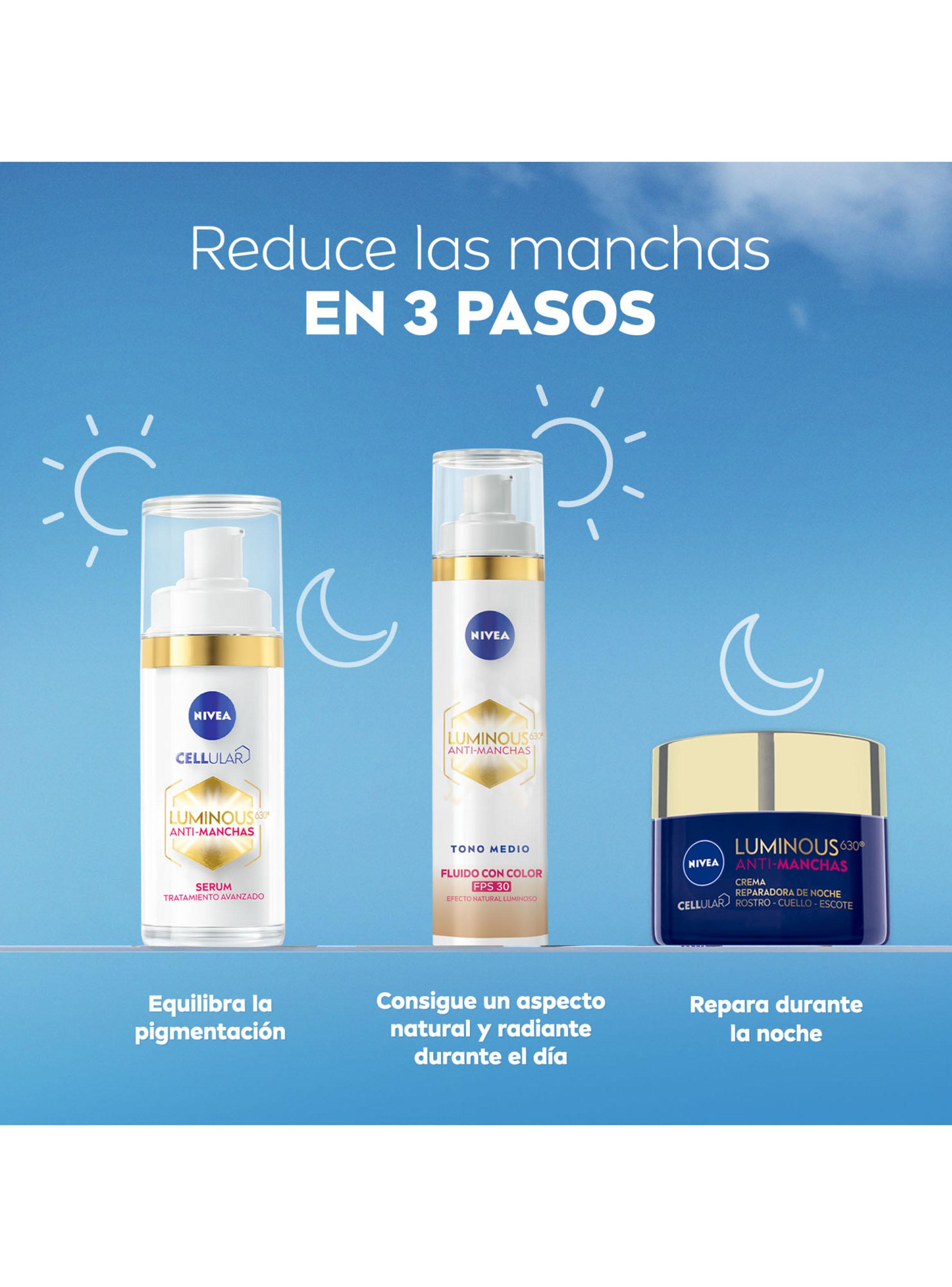 Fluido Facial Luminous 630 Tono Medio FPS30 40ml-5