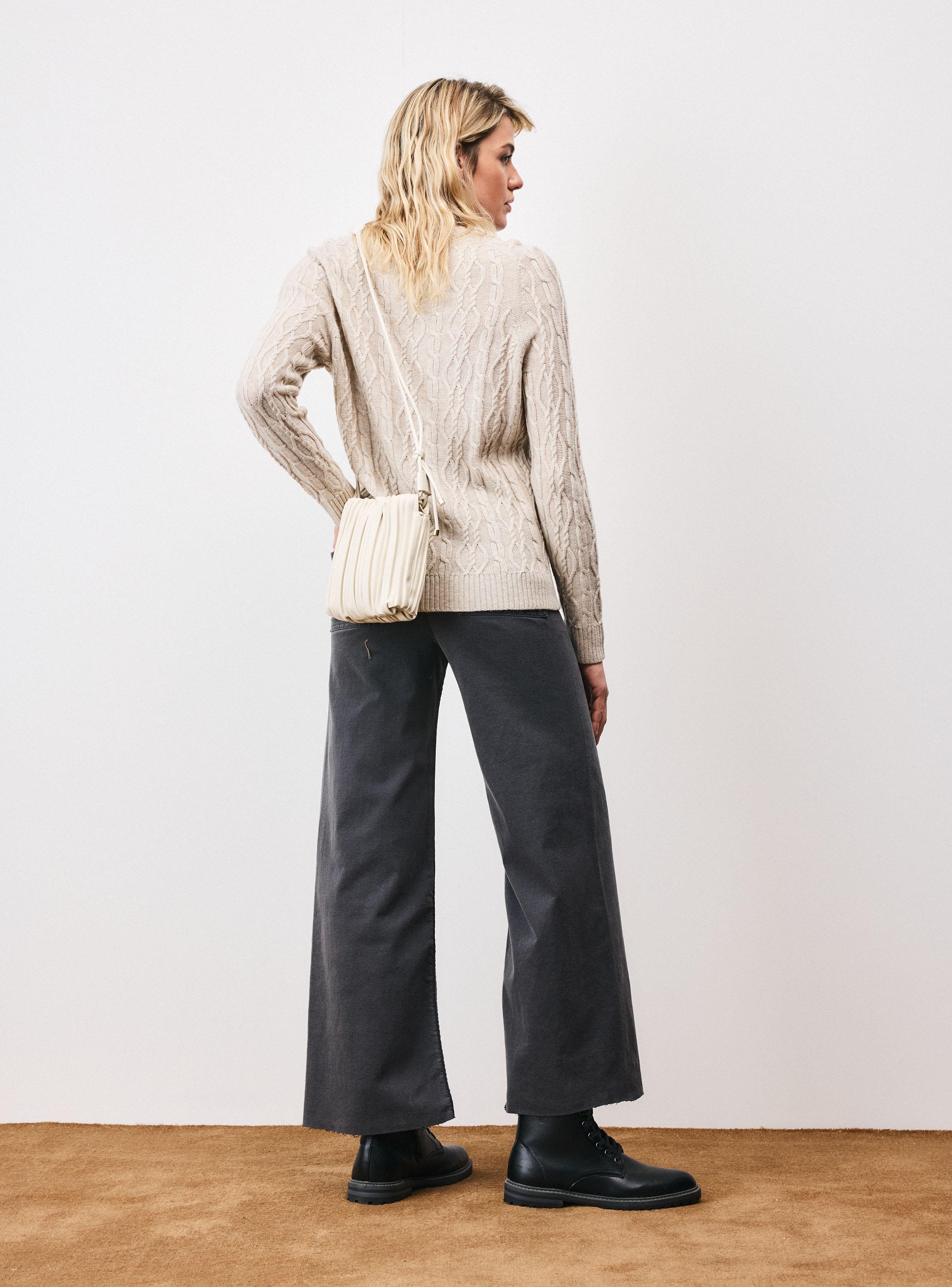 Sweater con Lana Trenzado-5