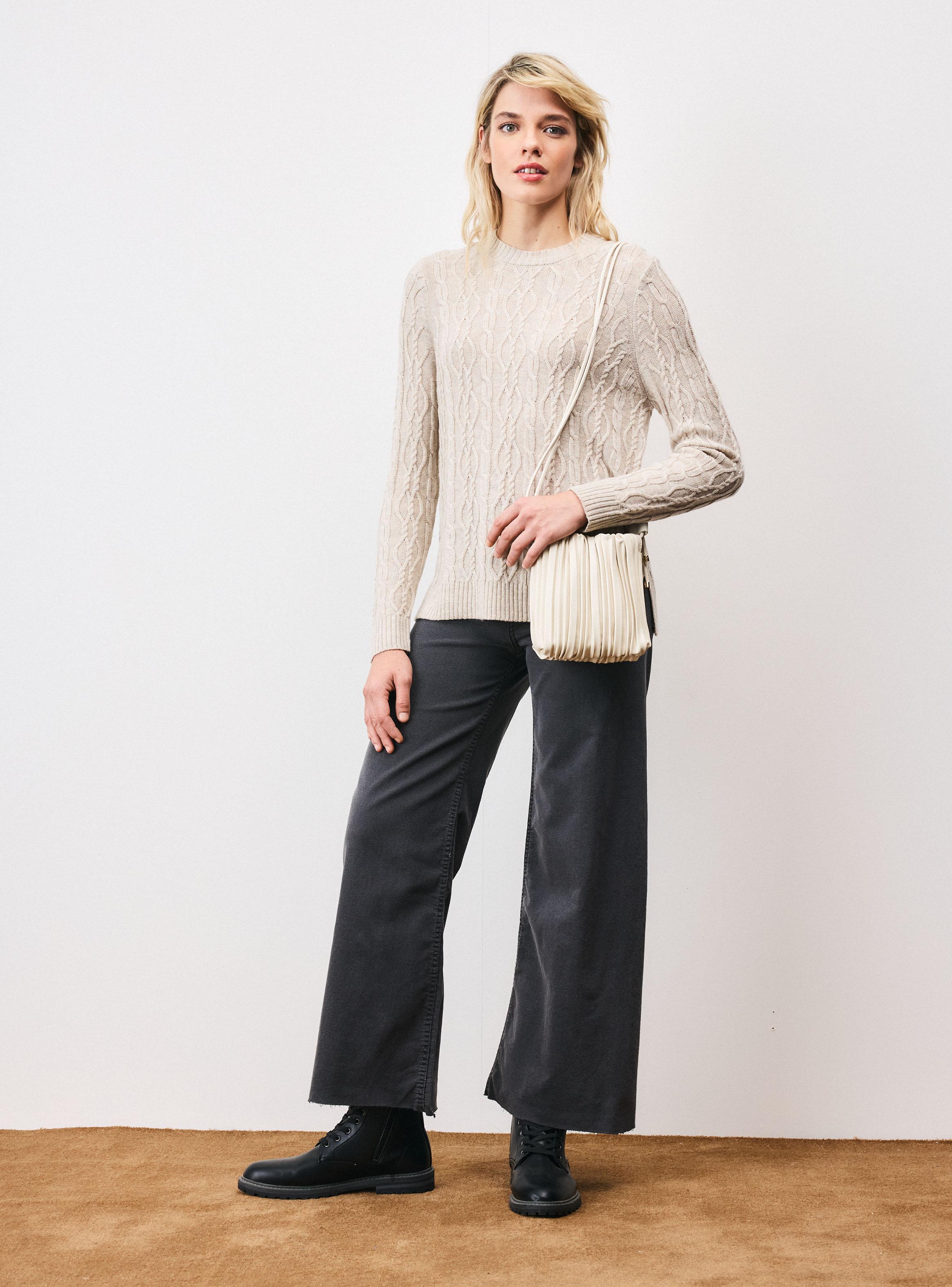Sweater con Lana Trenzado-4
