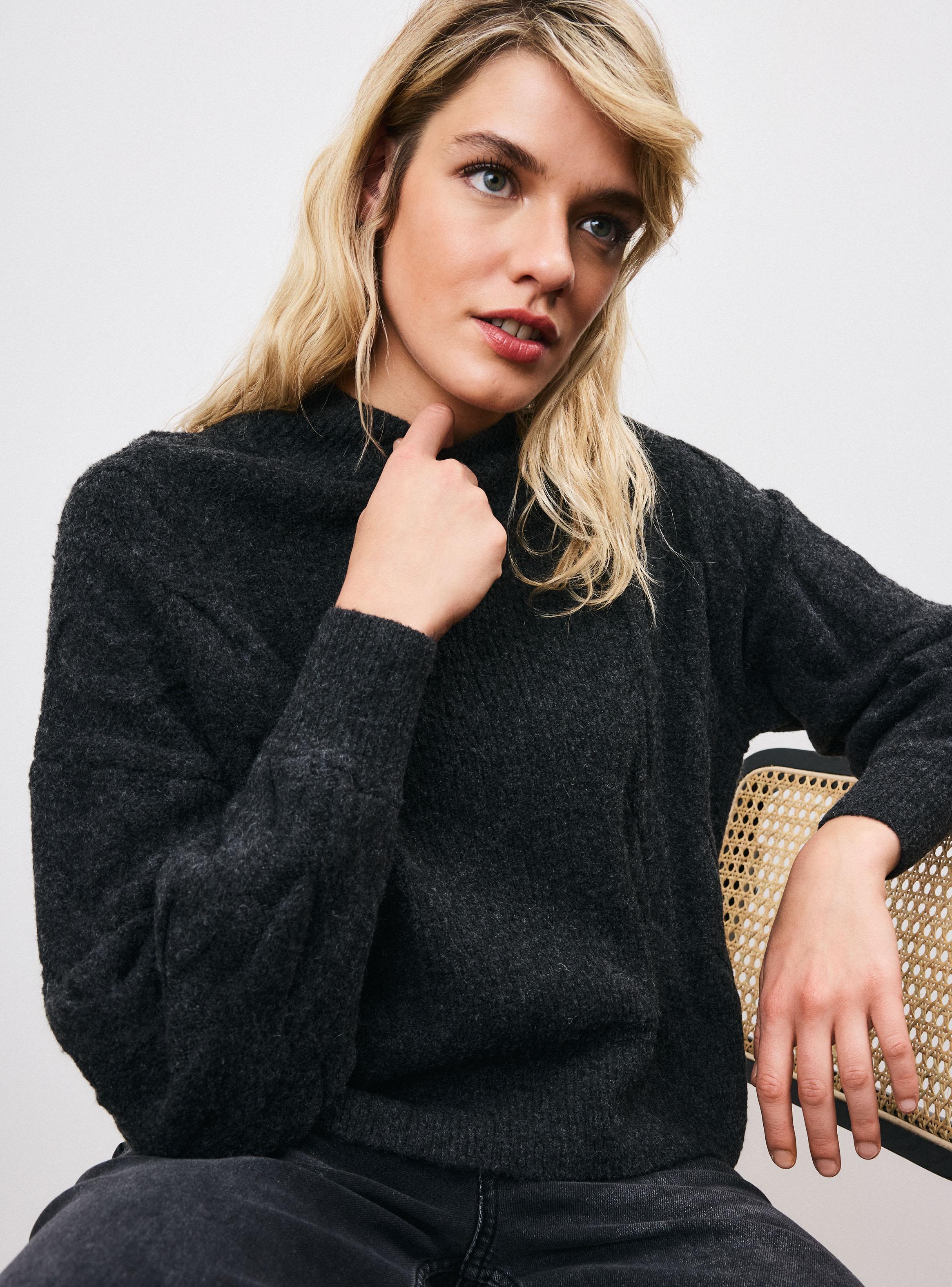 Sweater Diseño Trenza-2