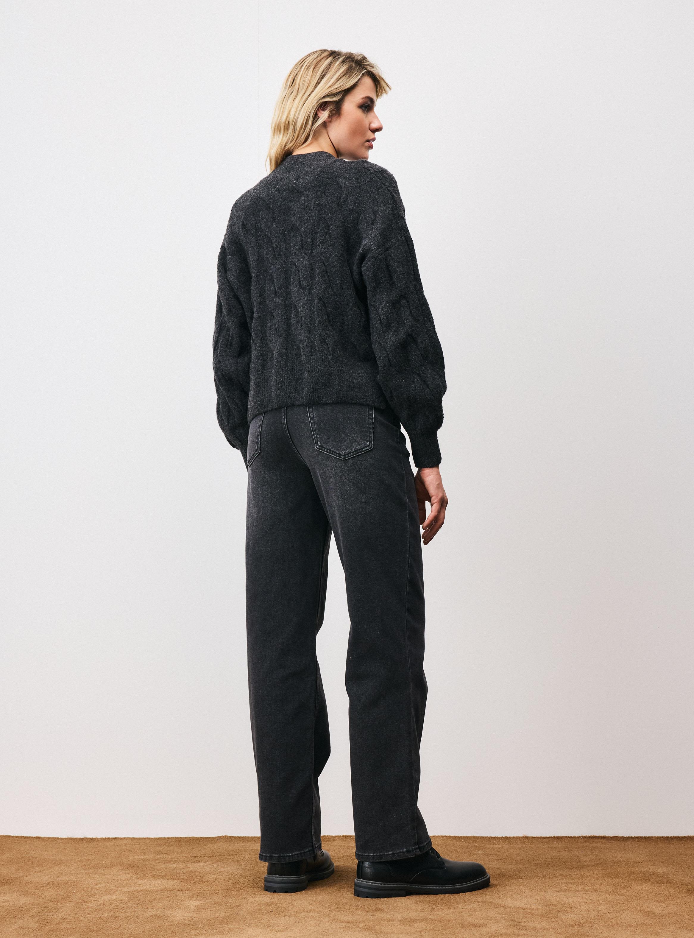 Sweater Diseño Trenza-5