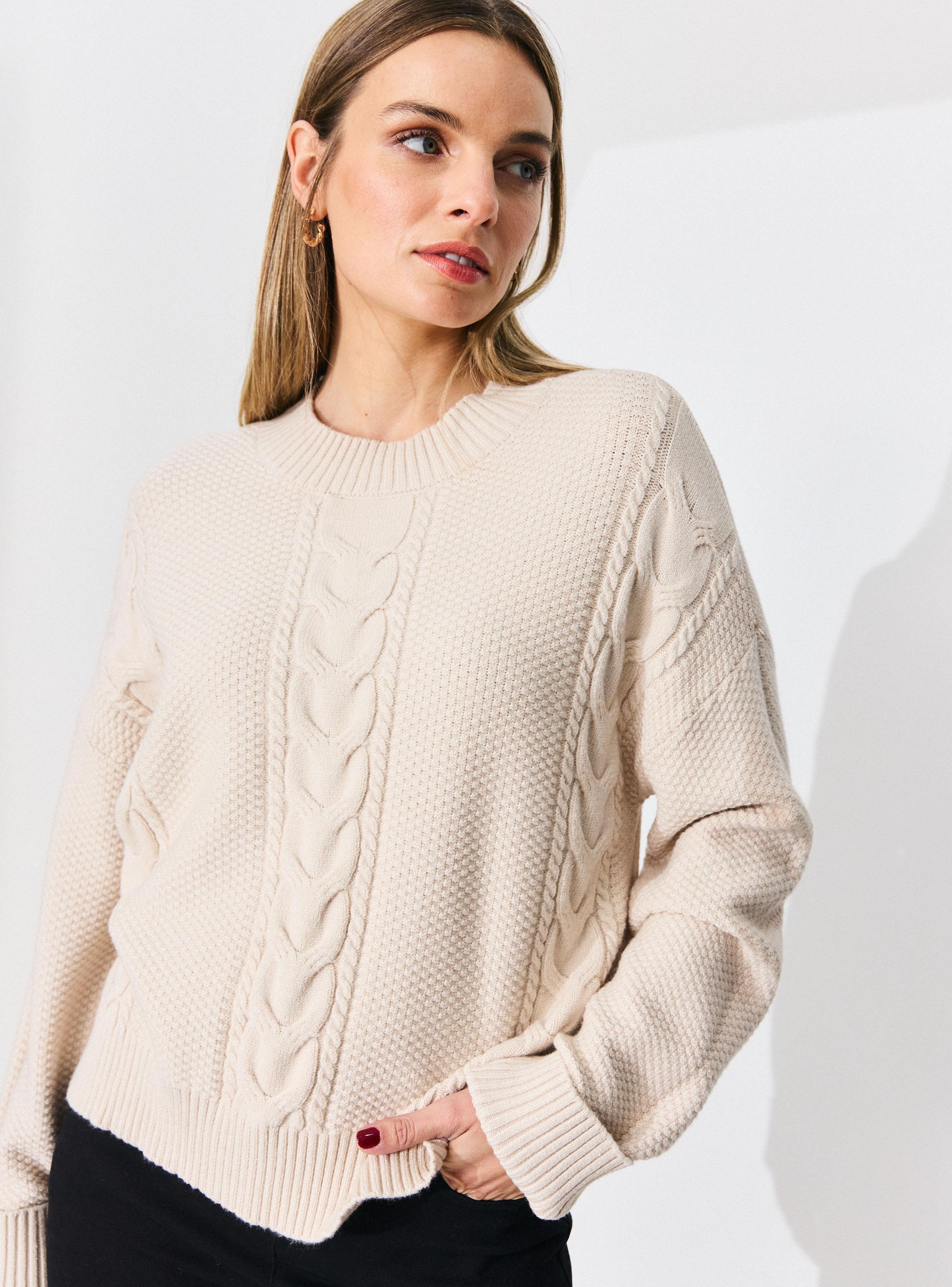 Sweater Cuello Alto Trenzado-2