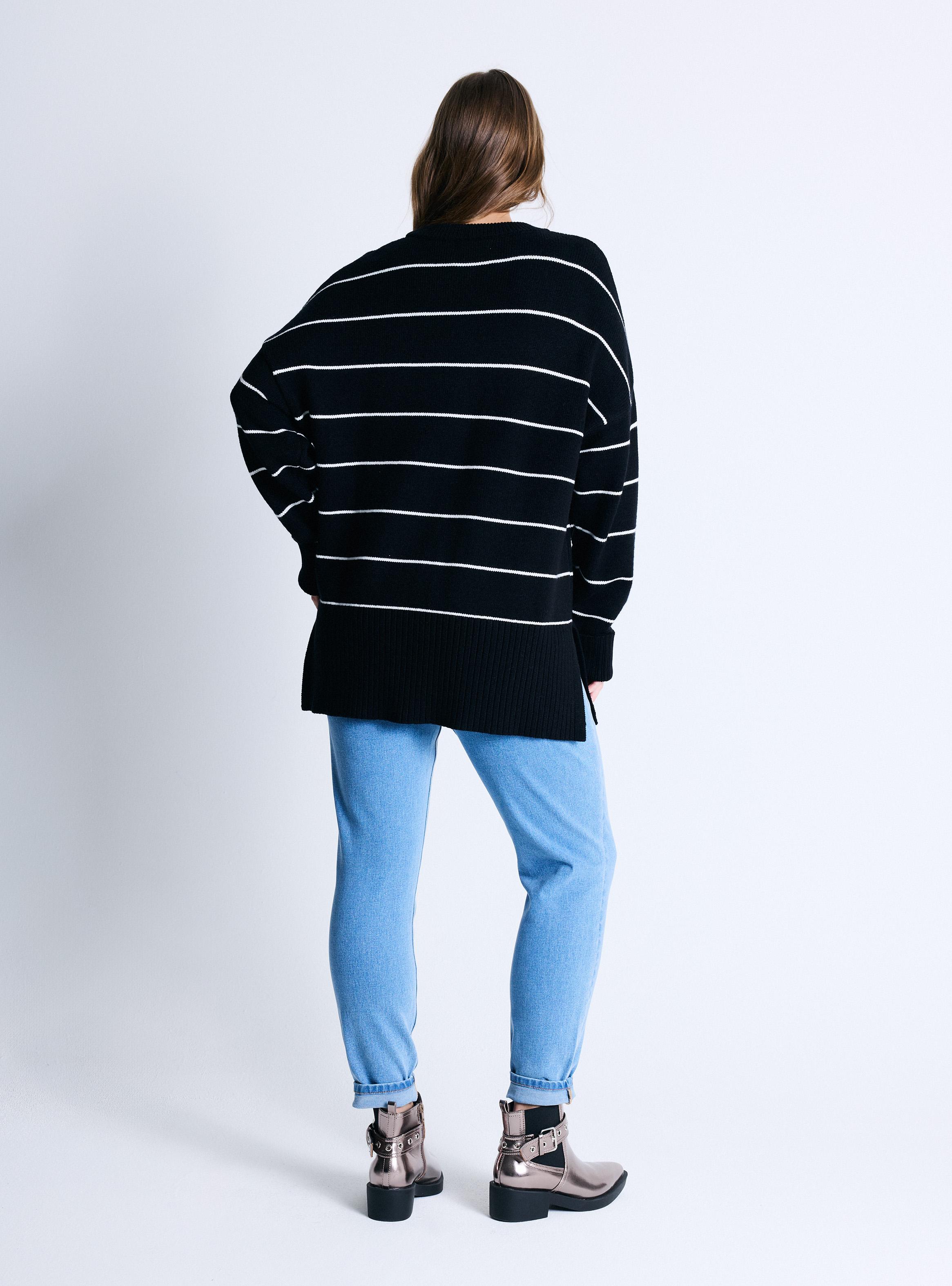 Sweater Listado con Lurex-5
