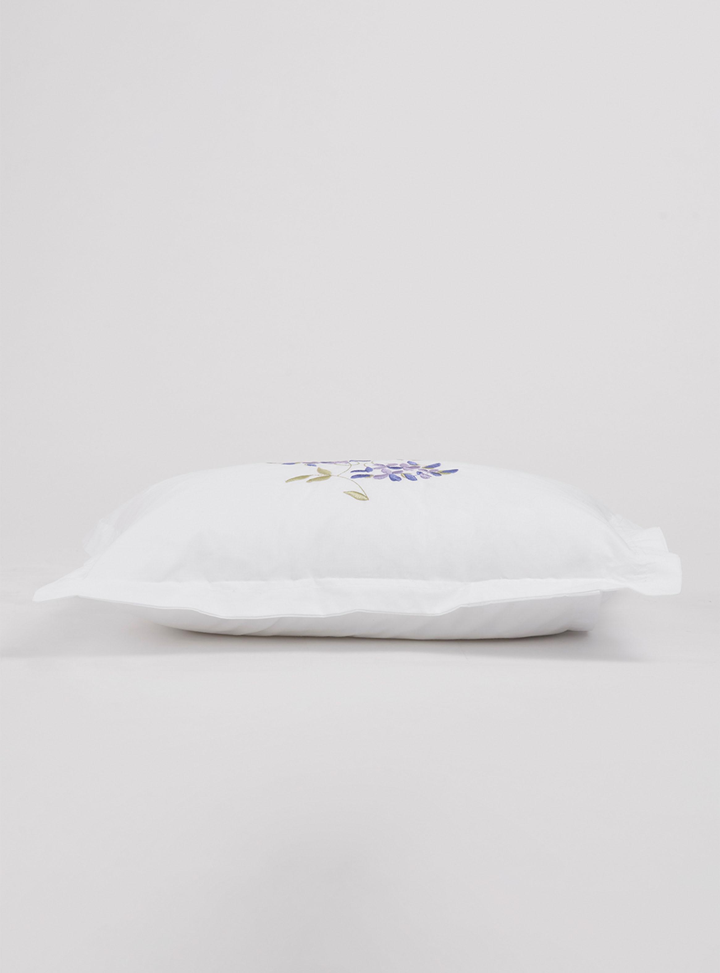 Cojín Bordado Enredadera Lila 220 Hilos 30x45cm-2