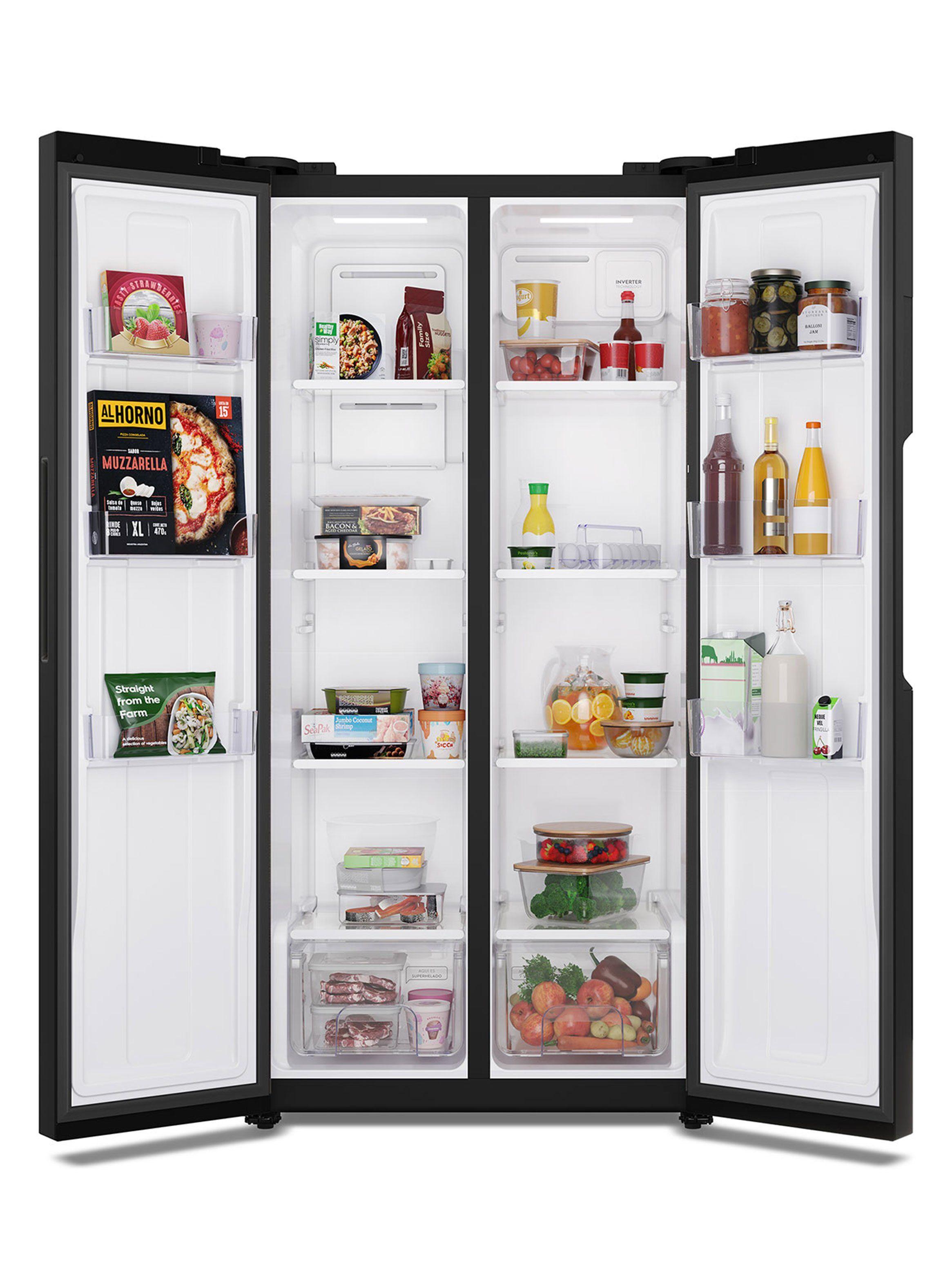 Refrigerador Side by Side No Frost 430 Litros MAS430B Negro-4