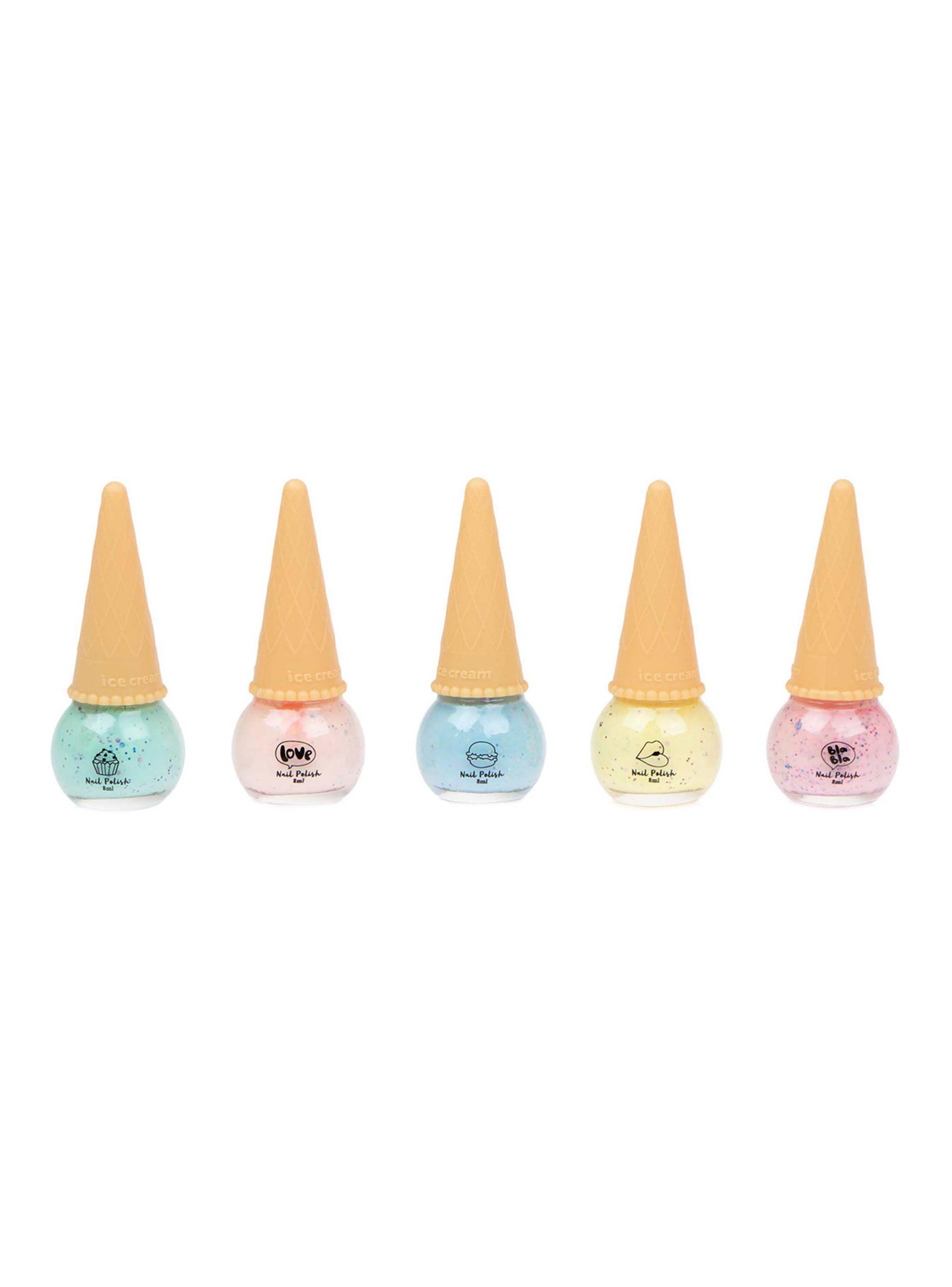 Esmaltes de Uñas Icecream 5 Piezas -1