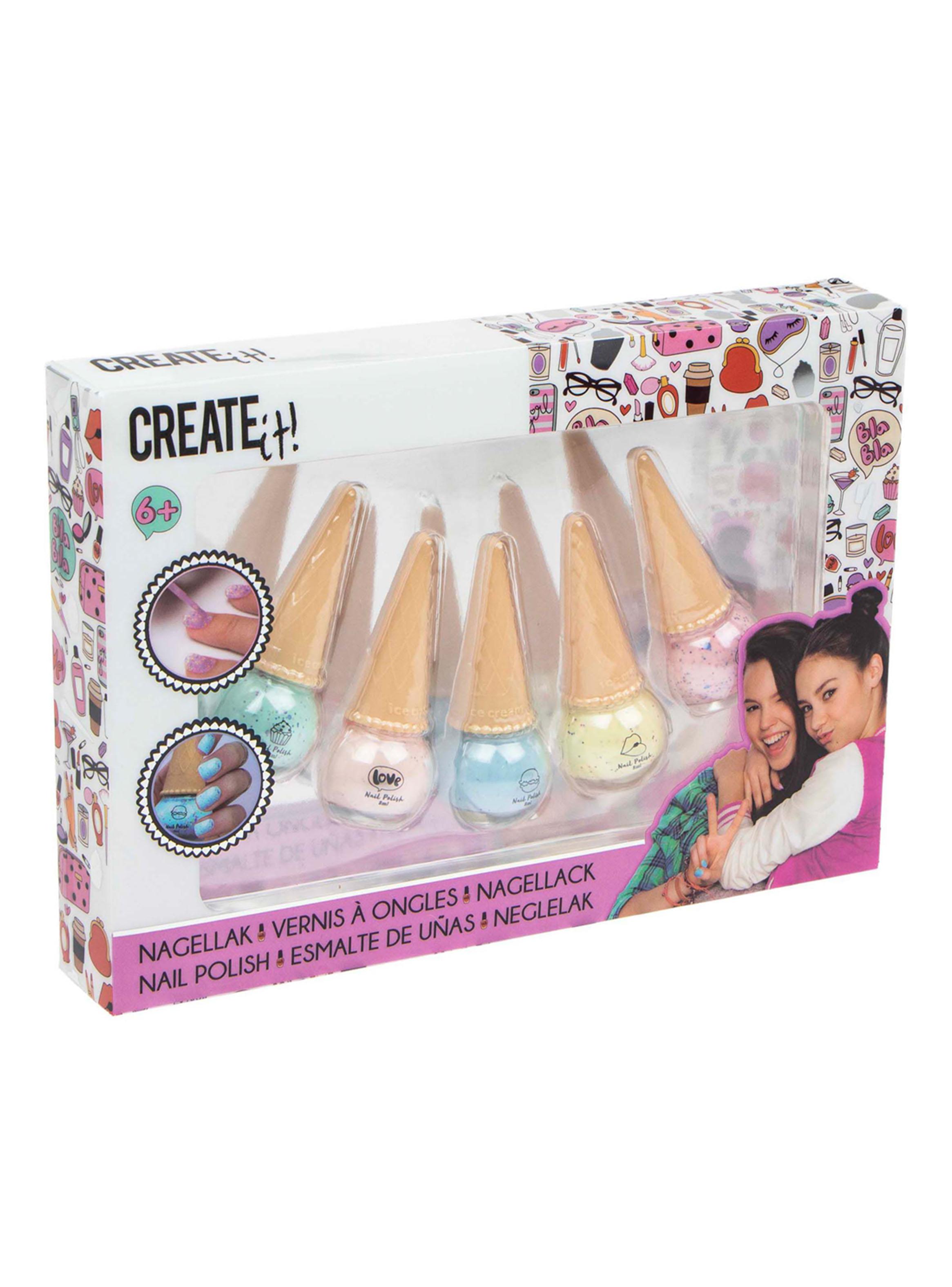 Esmaltes de Uñas Icecream 5 Piezas -0