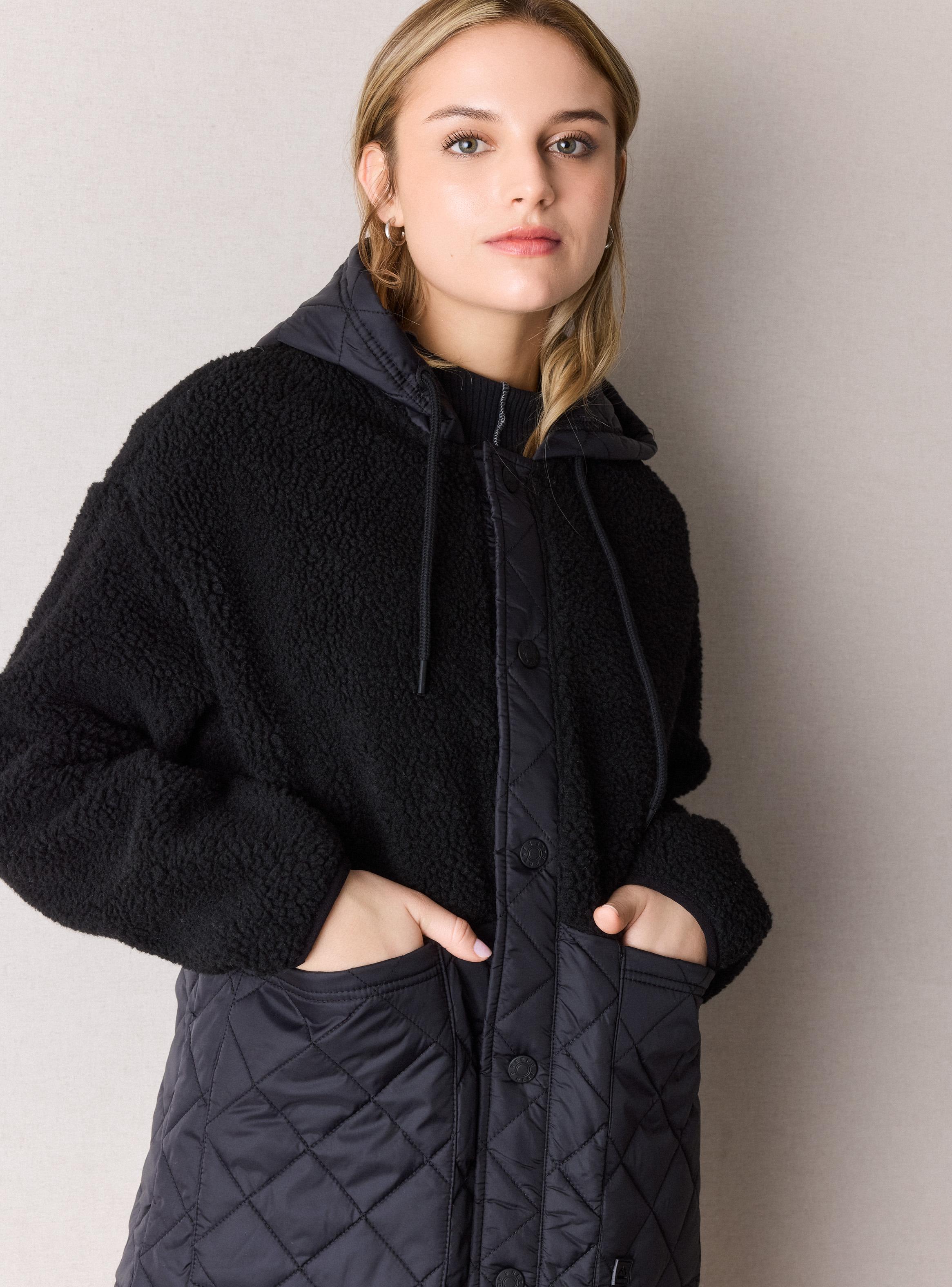 Polar Sherpa Tela de Taslán Quilteada en Gorro-3