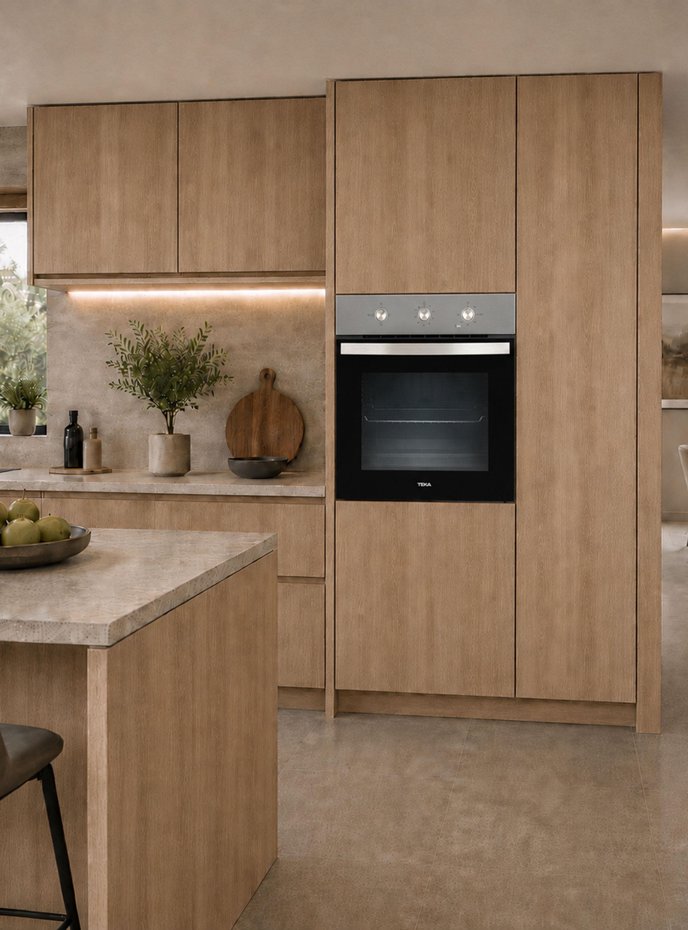 Horno Empotrable Eléctrico 70 Litros HBB-5360 SS-5