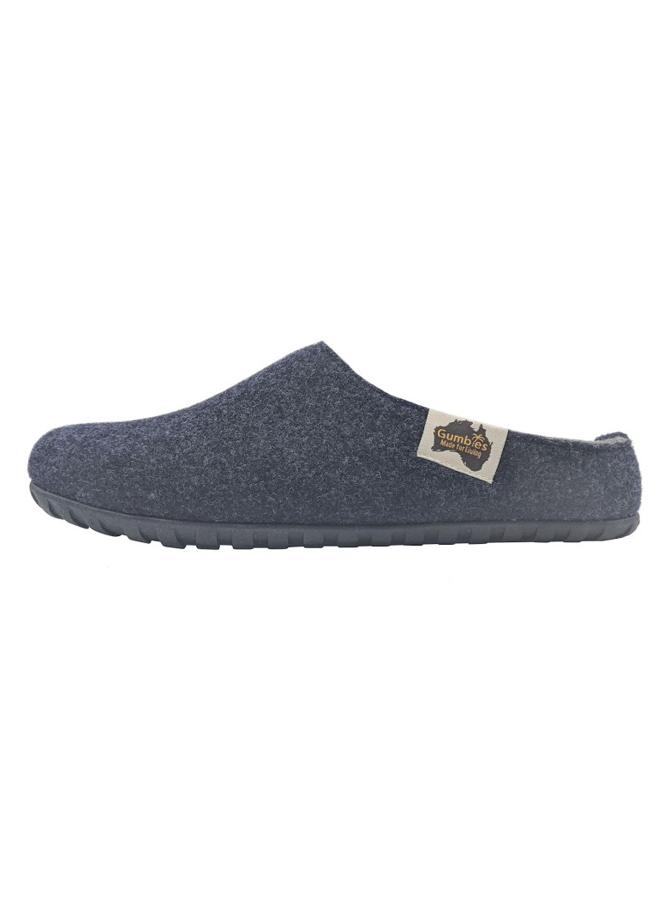 Pantuflas Outback Slippers Navy & Grey-1