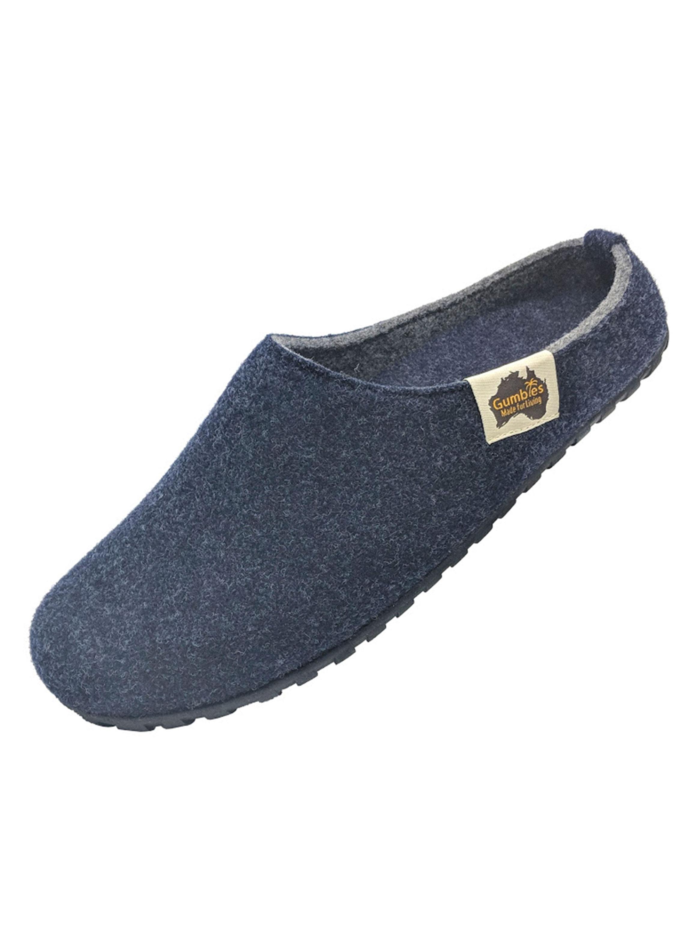 Pantuflas Outback Slippers Navy & Grey-2