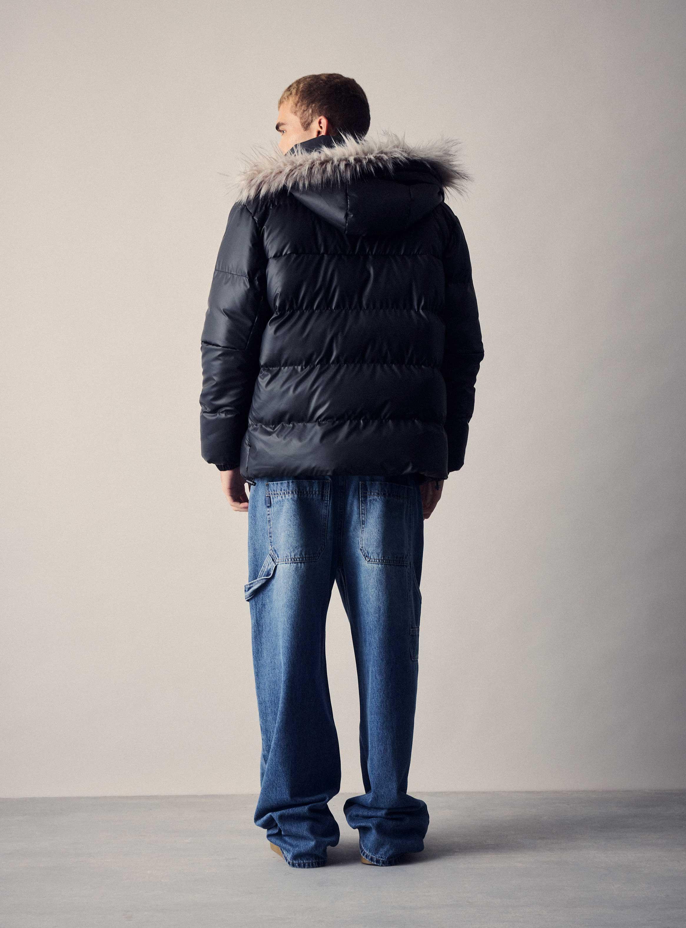 Parka Con pelos desmontables-5